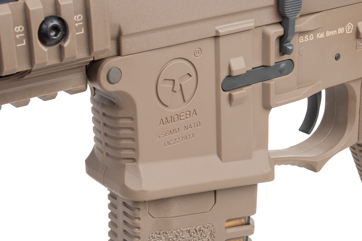 Ares Amoeba M4 008 Dark Earth 6mm - Airsoft S-AEG