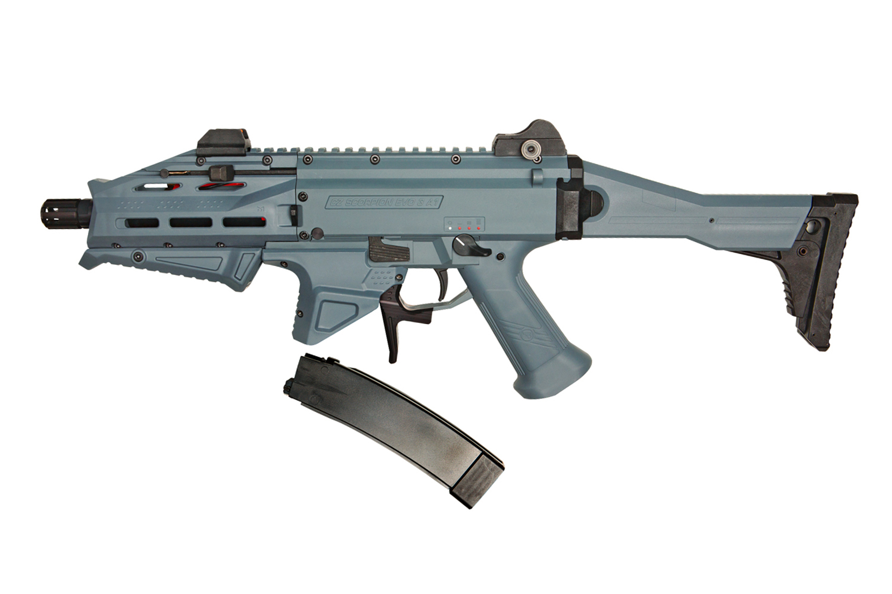 CZ Scorpion EVO 3 ATEK Battleship Grey 6mm - Airsoft S-AEG
