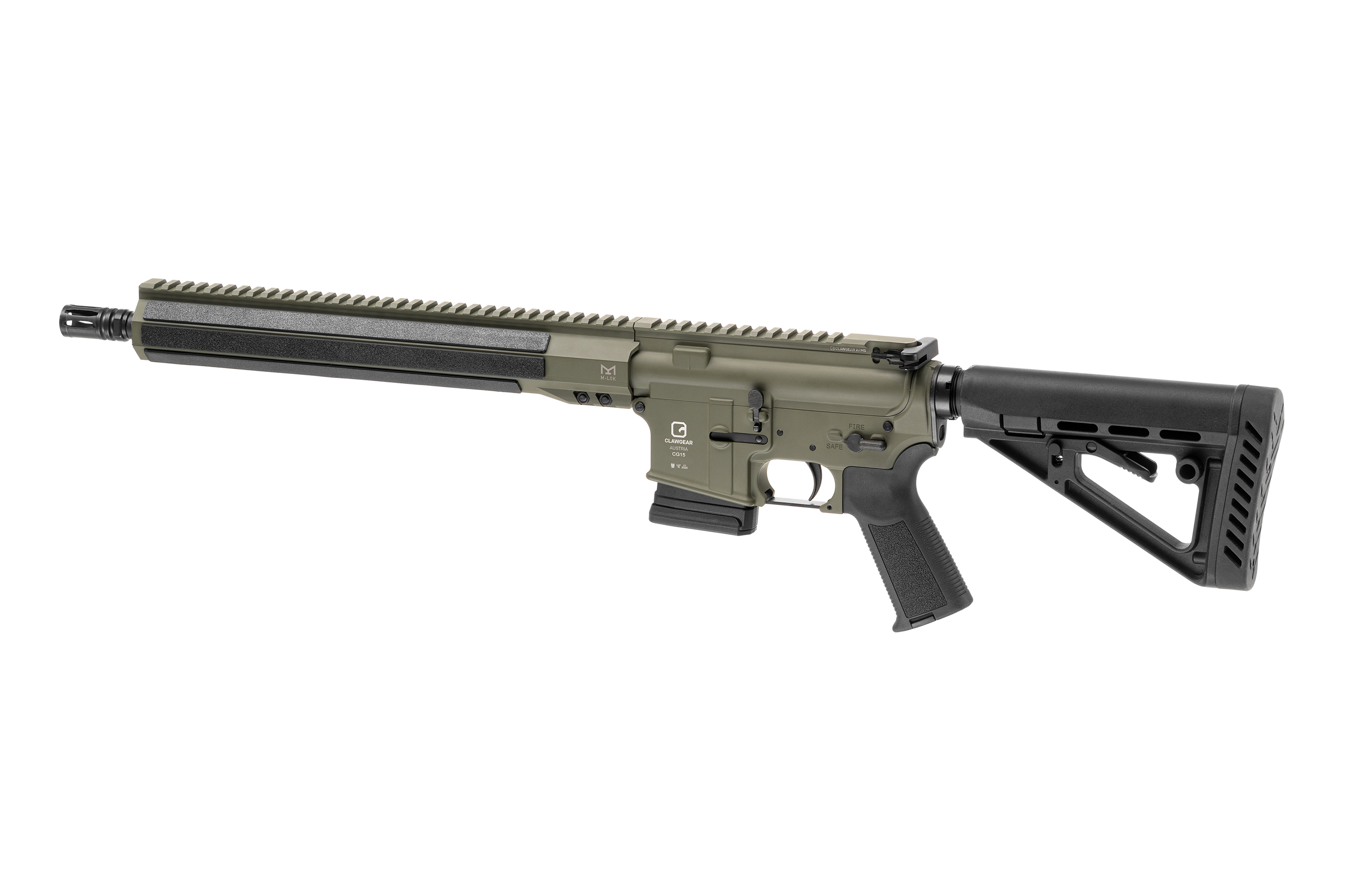 Clawgear CG15 14,5'' Sniper Green .223 REM - Selbstladebüchse Clawgear CG15 14,5'' Sniper Green .223 REM - Selbstladebüchse