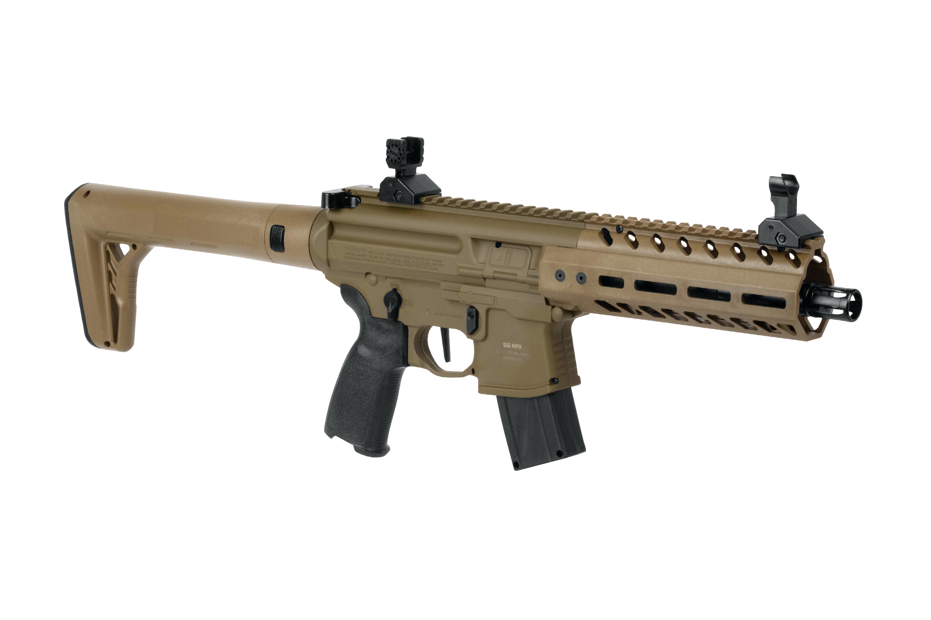 Sig Sauer MPX GEN2 FDE 4,5mm - Druckluft Co2