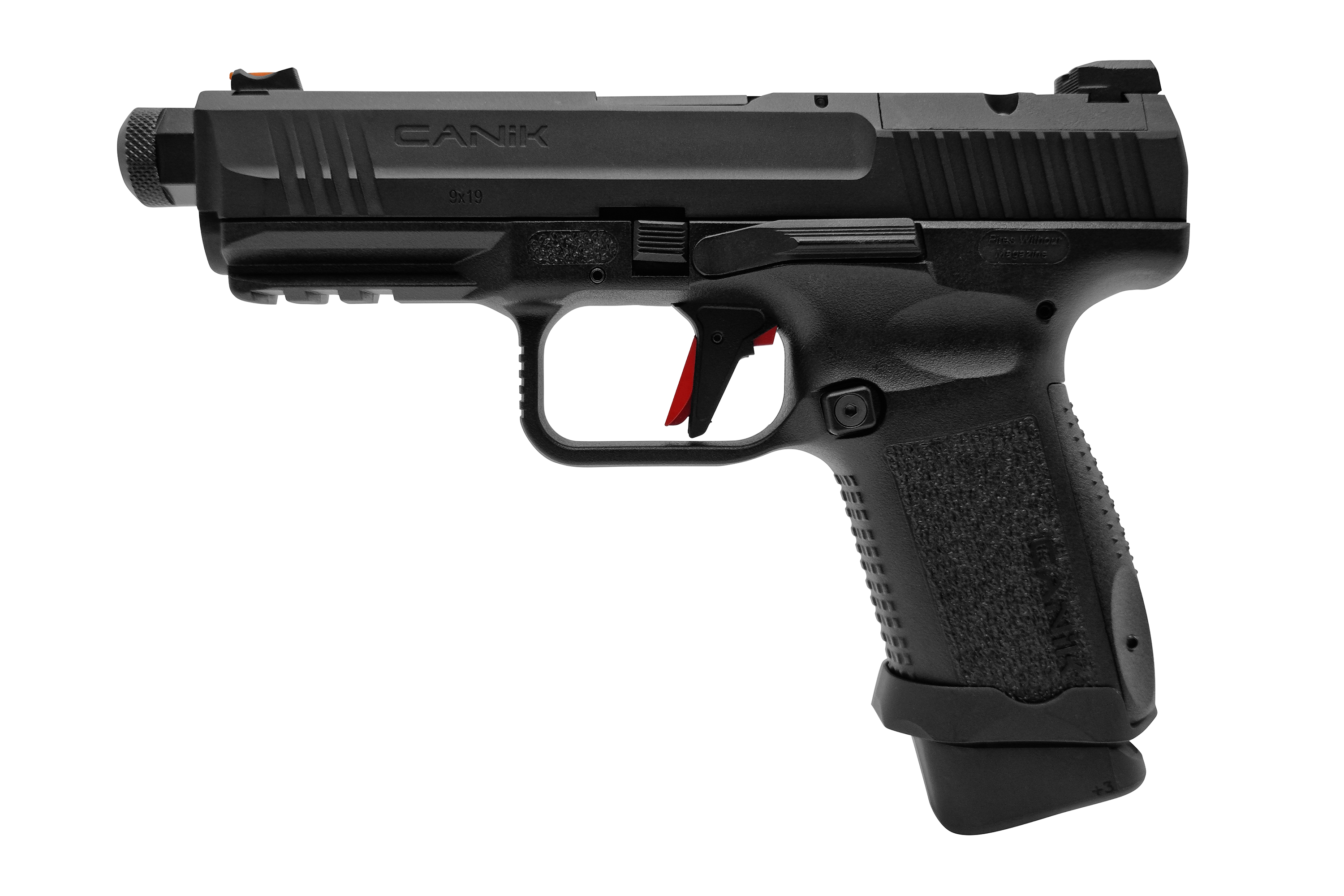 Canik TP 9 Elite Combat Schwarz 6mm - Airsoft Gas BlowBack Canik TP 9 Elite Combat Schwarz 6mm - Airsoft Gas BlowBack