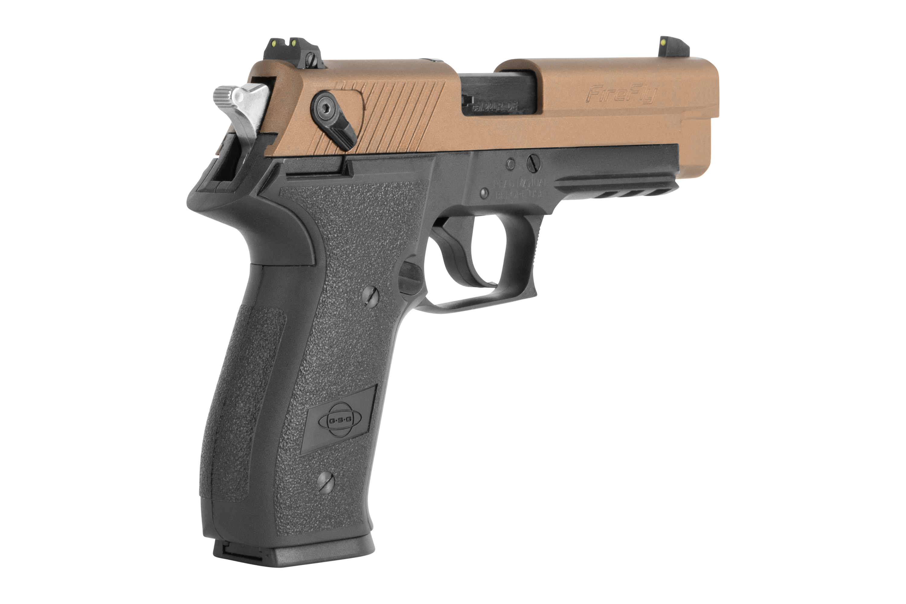 GSG FireFly Burnt Bronze Cerakote .22lr HV - Selbstladepistole