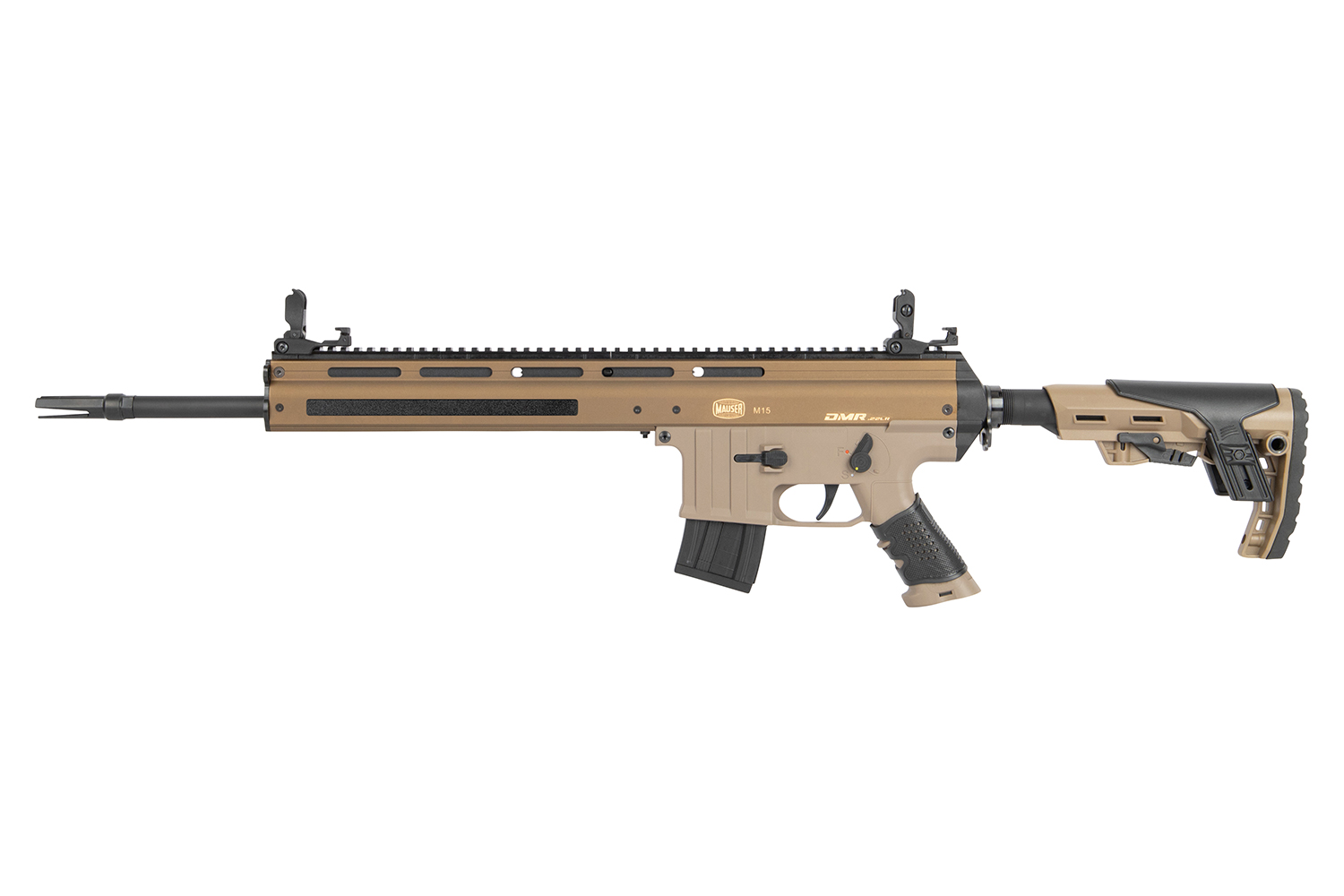 MAUSER M15 DMR Bronze/TAN .22lr HV - Selbstladebüchse