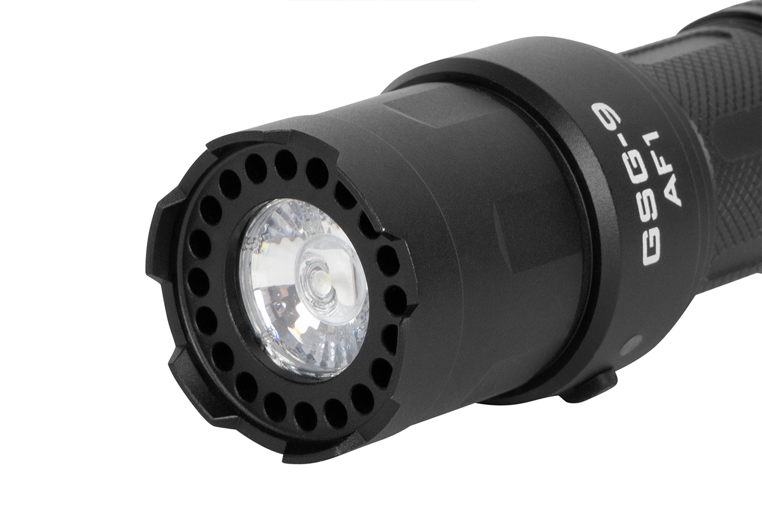 GSG-9 AF1 Taschenlampe Alarm Flashlight