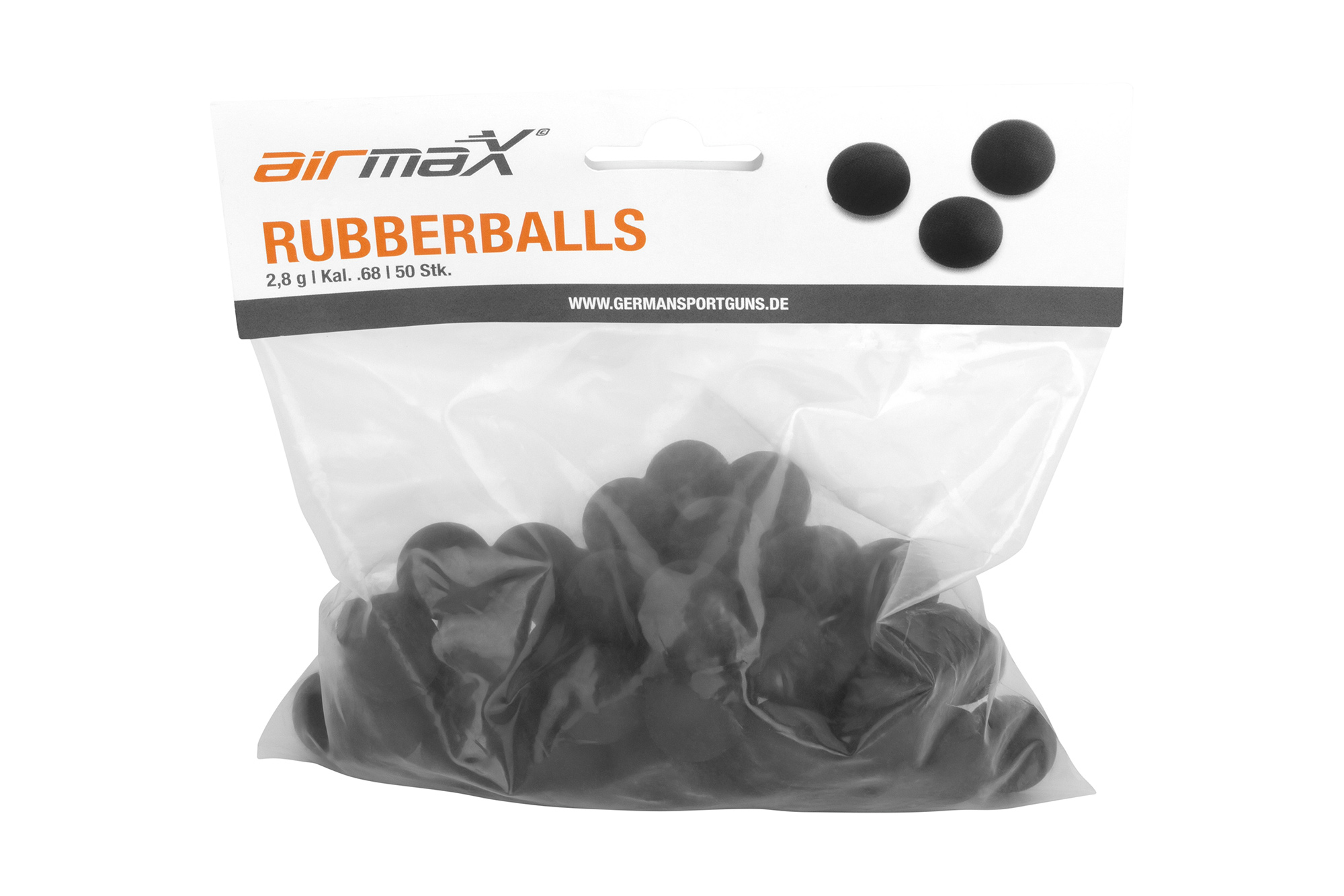 airmaX Rubber Balls | 50 Stück