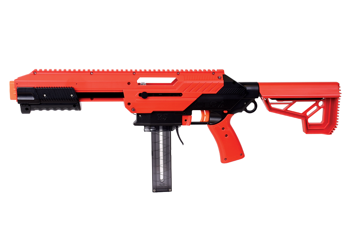 CEDA Jet Blaster Rot Soft Darts - Federdruck