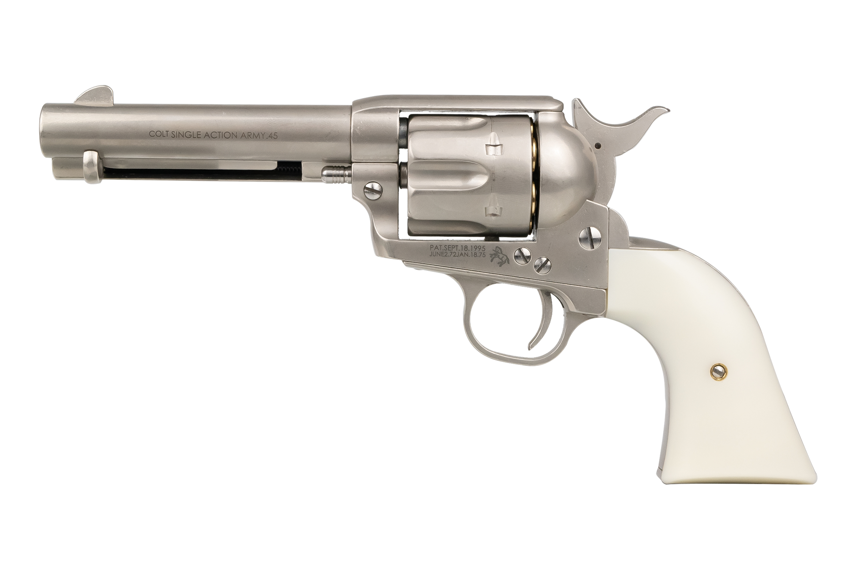 Colt SAA Peacemaker S Silber 6mm - Airsoft Gas Non BlowBack