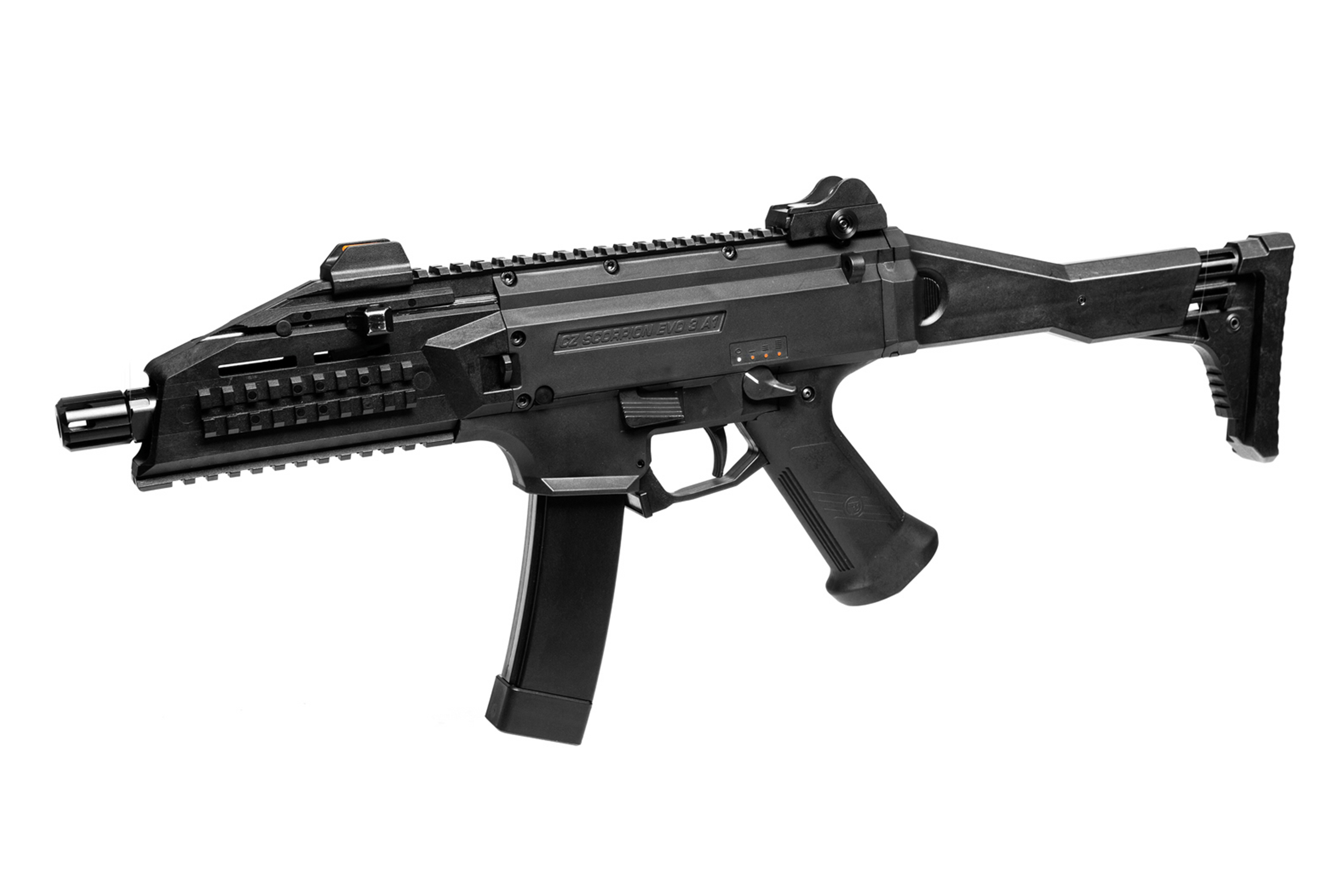 Scorpion EVO 3 A1 Schwarz 6 mm - Airsoft S-AEG