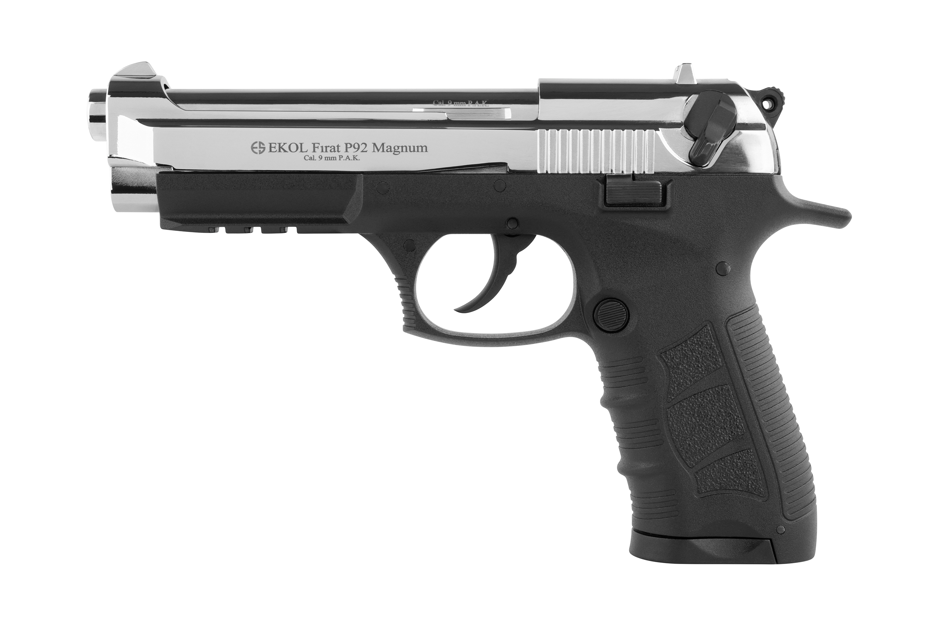 EKOL Firat P92 Magnum Chrom 9mm P.A.K. - Gas Signal