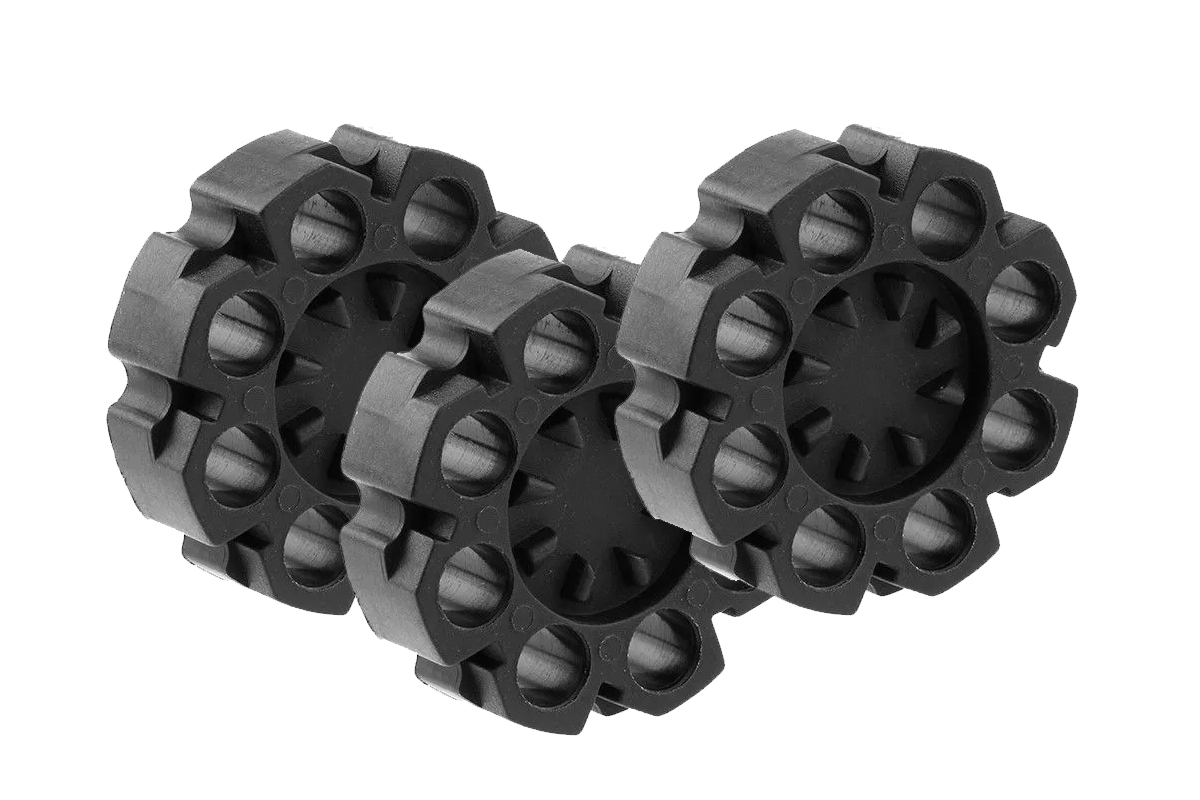 airmaX® CP400 Trommelmagazine 3er 8 Schuss 4,5mm - Druckluft Co2