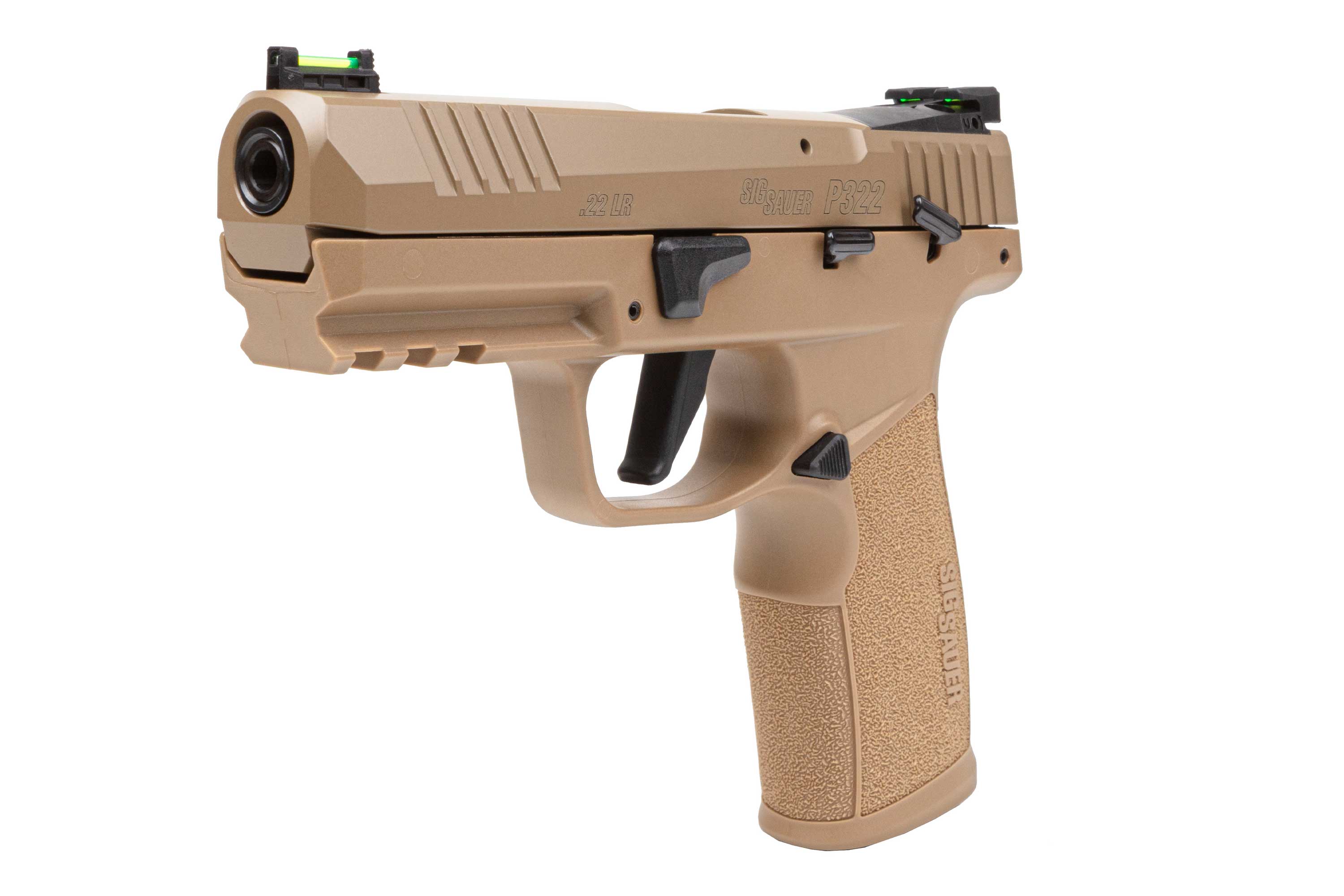 SIG SAUER P322 Coyote Tan .22 lr HV - Selbstladepistole