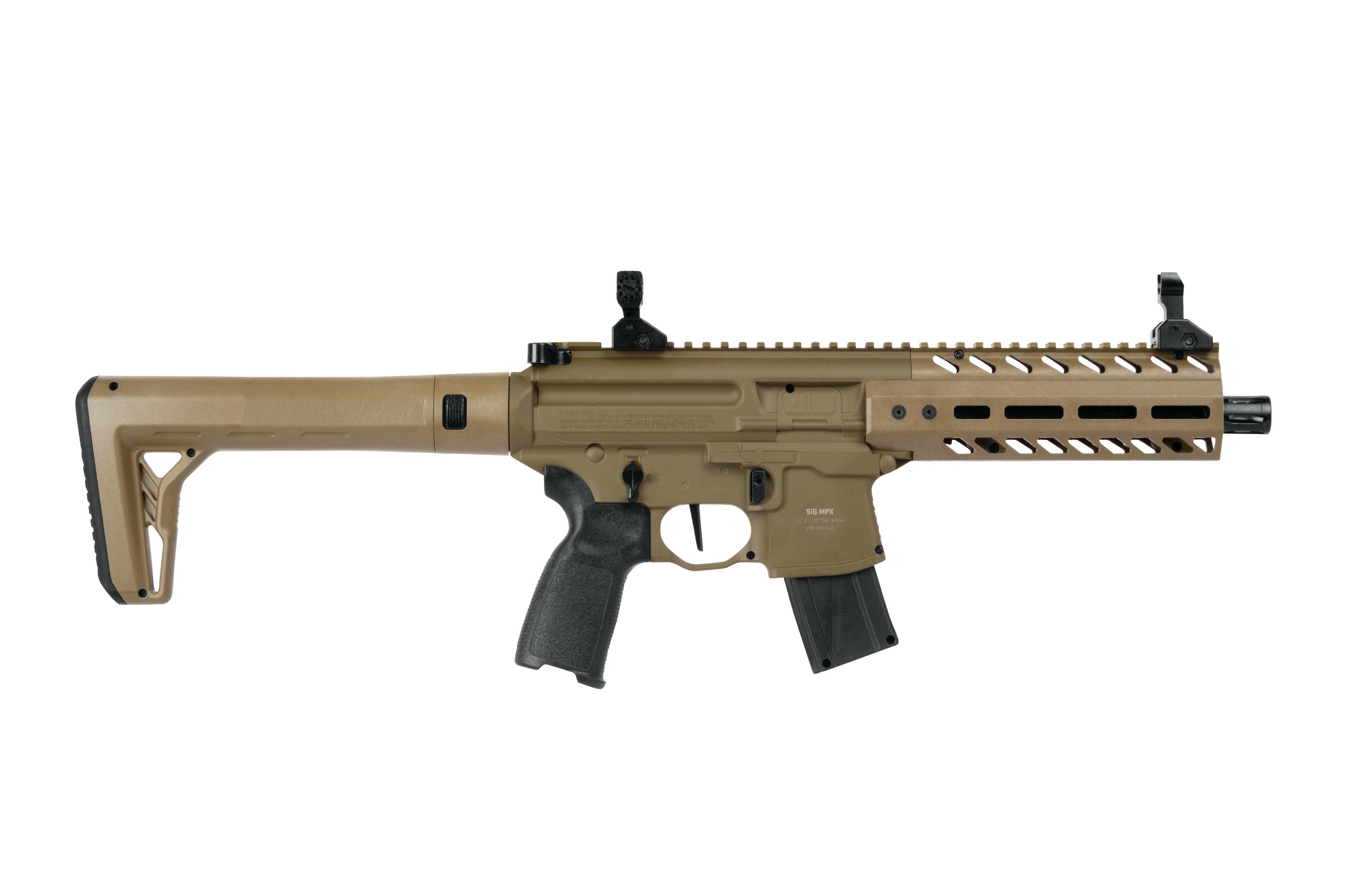 Sig Sauer MPX GEN2 FDE 4,5mm - Druckluft Co2