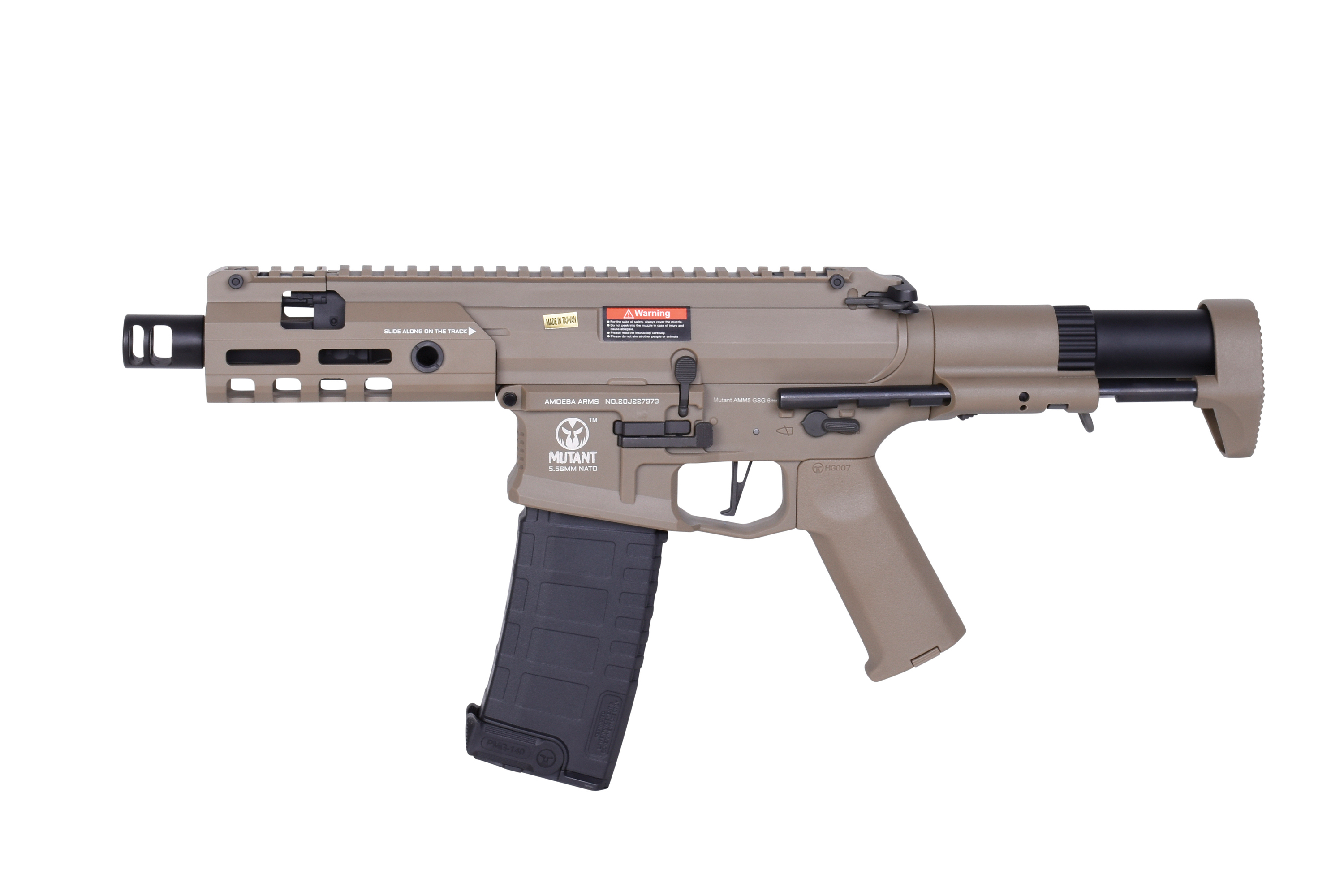 Ares Amoeba Mutant AMM5 Dark Earth 6mm - Airsoft S-AEG
