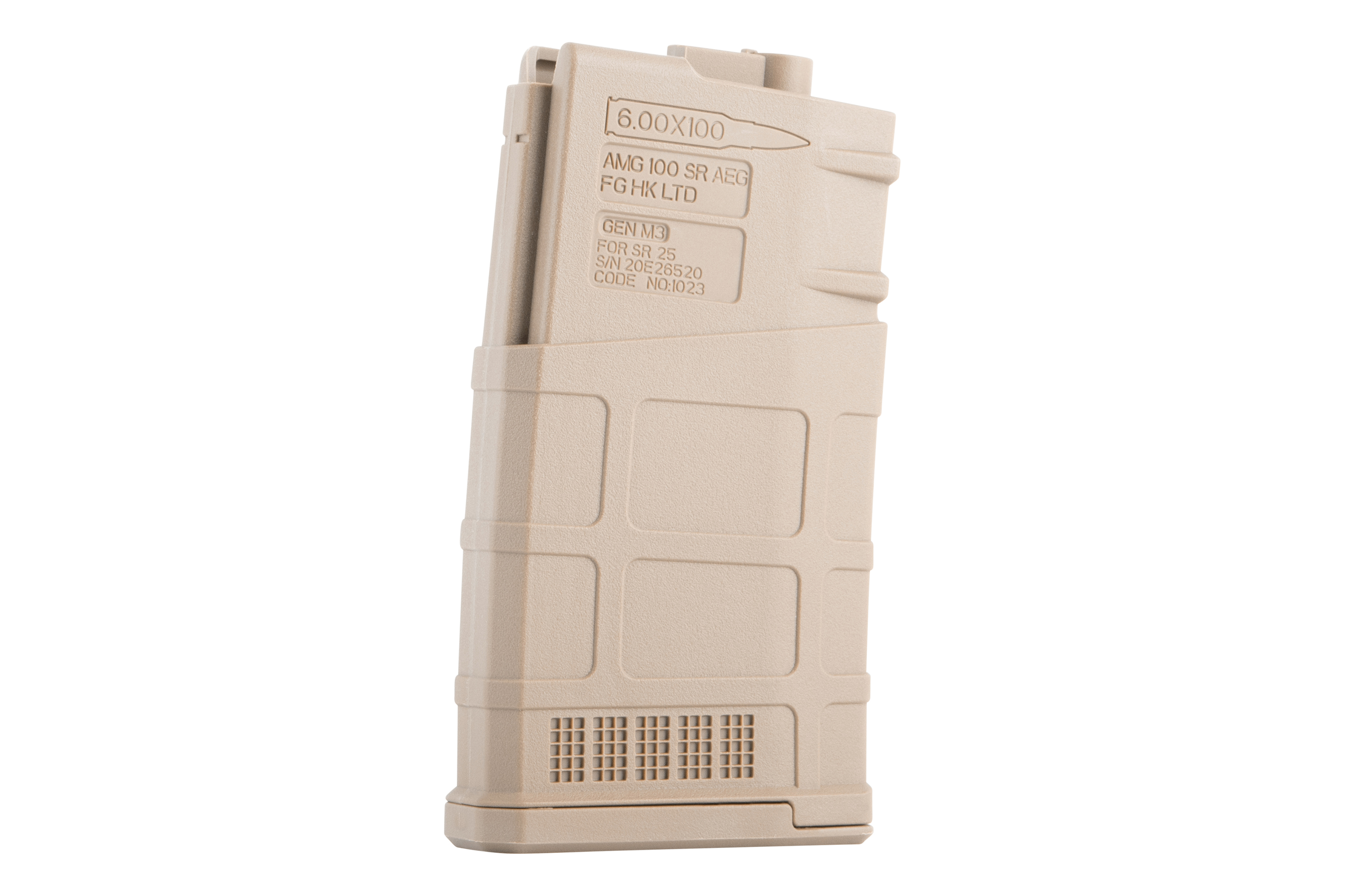 Ares High Cap AR-308 Magazin 130 Schuss 6mm - Airsoft AEG / S-AEG