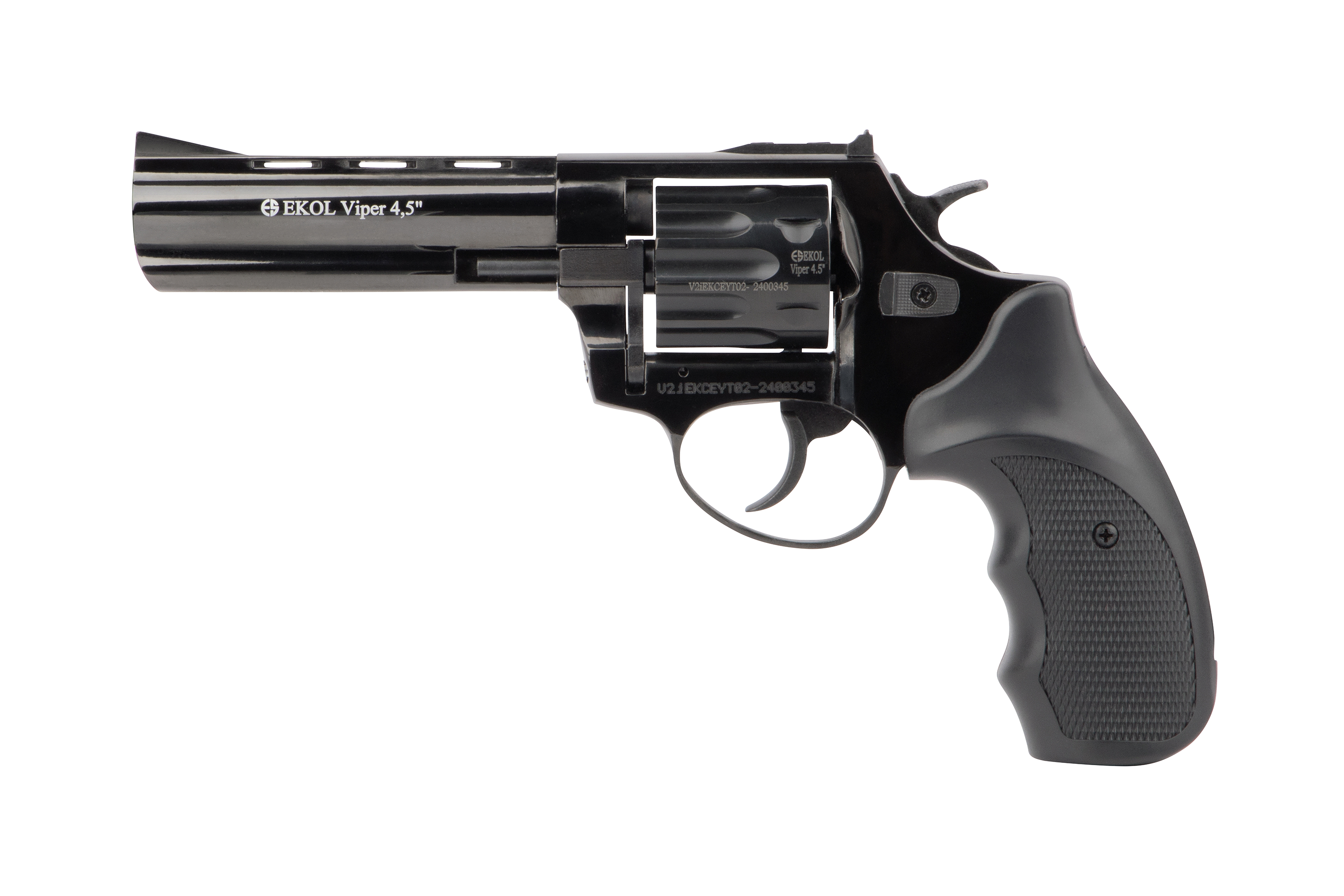 Ekol Viper 4,5'' Schwarz 9 mm R. - Gas-Signal Ekol Viper 4,5'' Schwarz 9 mm R. - Gas-Signal