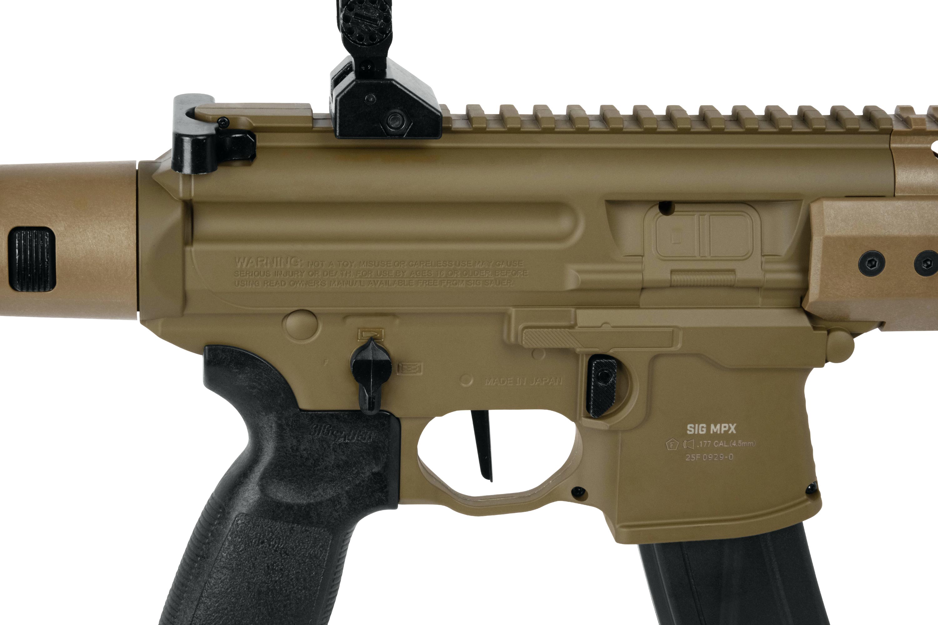 Sig Sauer MPX GEN2 FDE 4,5mm - Druckluft Co2