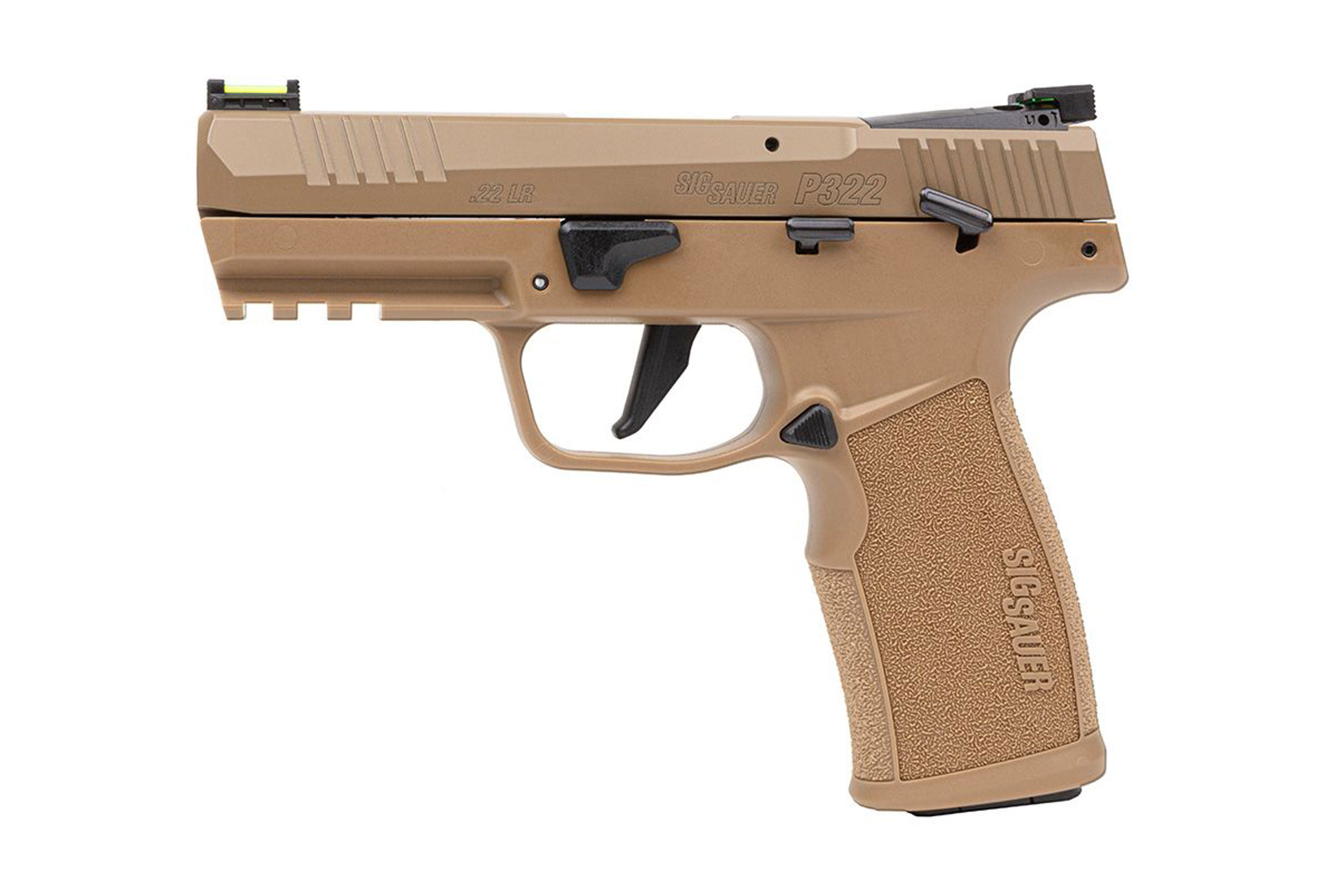 SIG SAUER P322 Coyote .22lr HV - Selbstladepistole