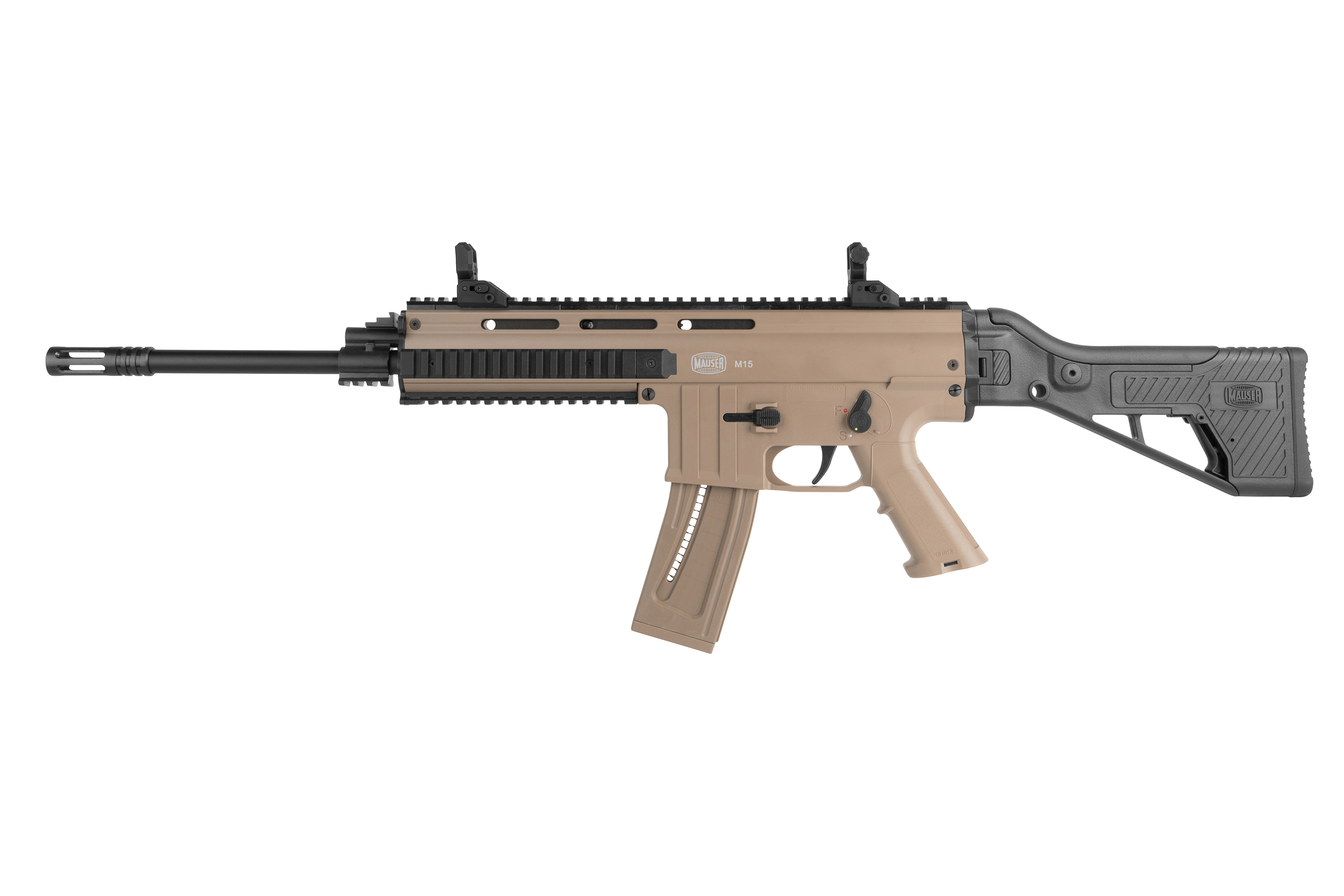 MAUSER M15 US Tan .22lr HV - Selbstladebüchse MAUSER M15 US Tan .22lr HV - Selbstladebüchse