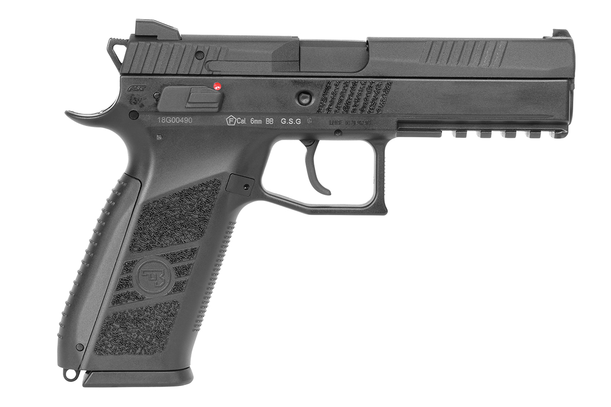 CZ P-09 Schwarz 6mm - Airsoft Gas BlowBack