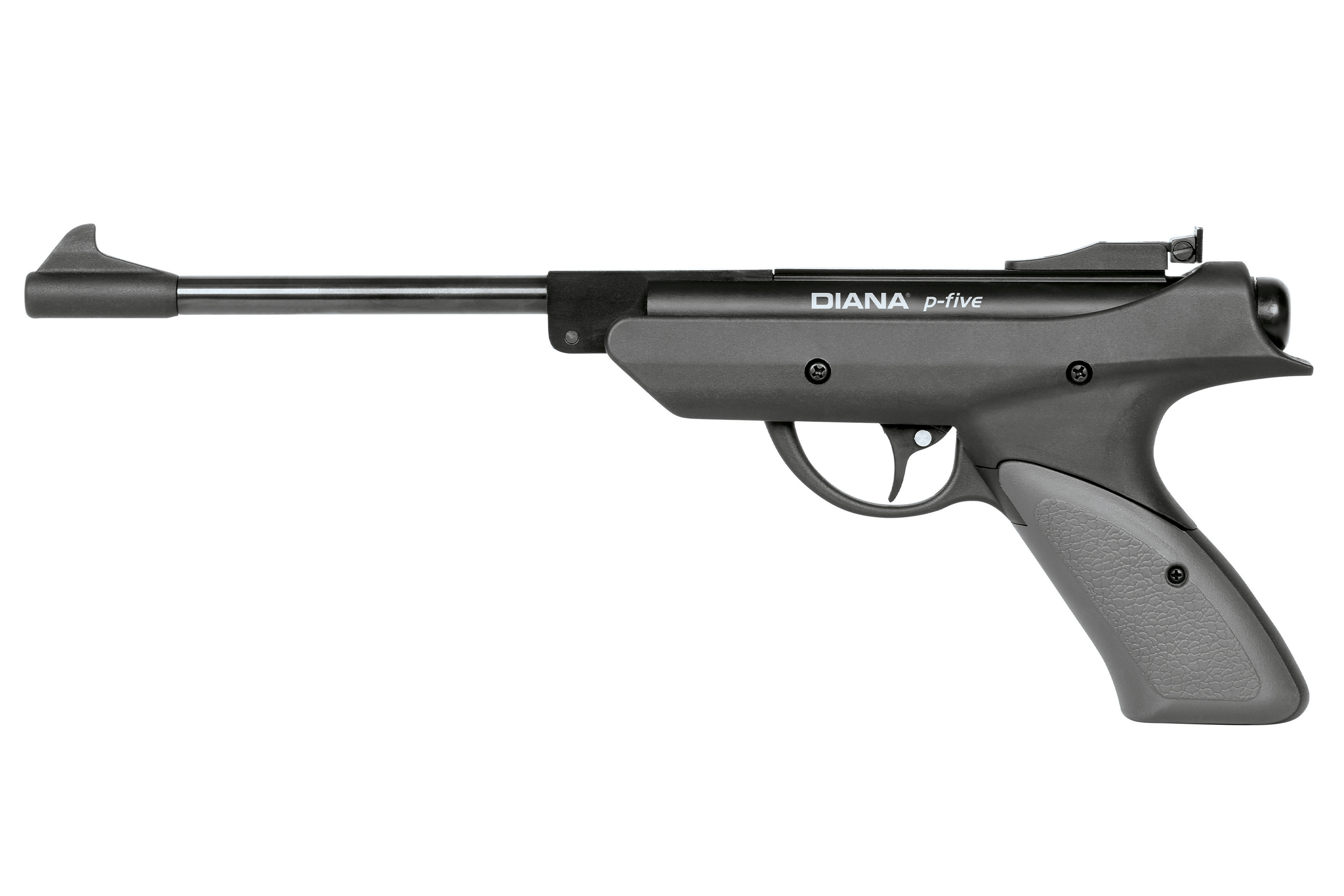DIANA p-five Schwarz 4,5mm - Druckluft Federdruck | Knicklauf