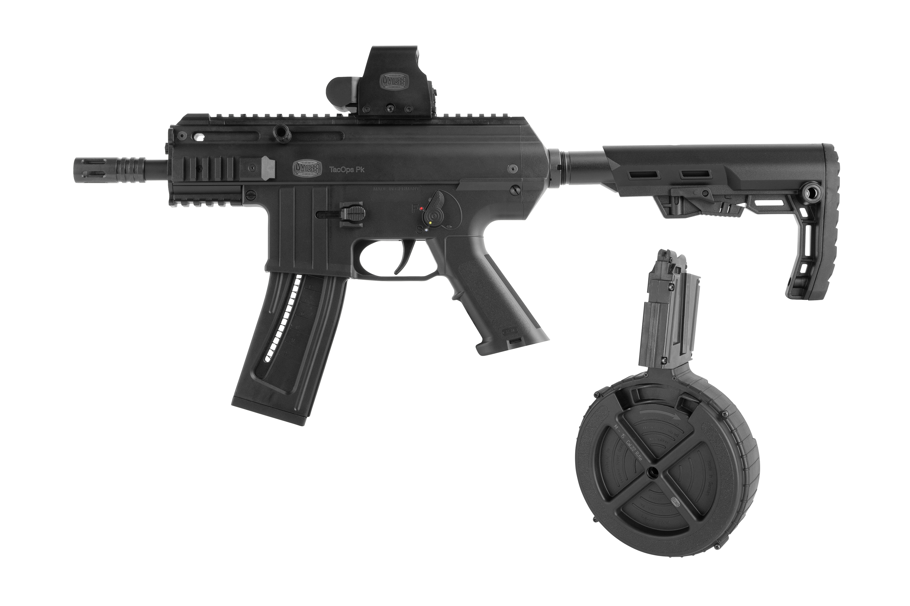 MAUSER TacOps PK Super Set .22lr HV - Selbstladepistole