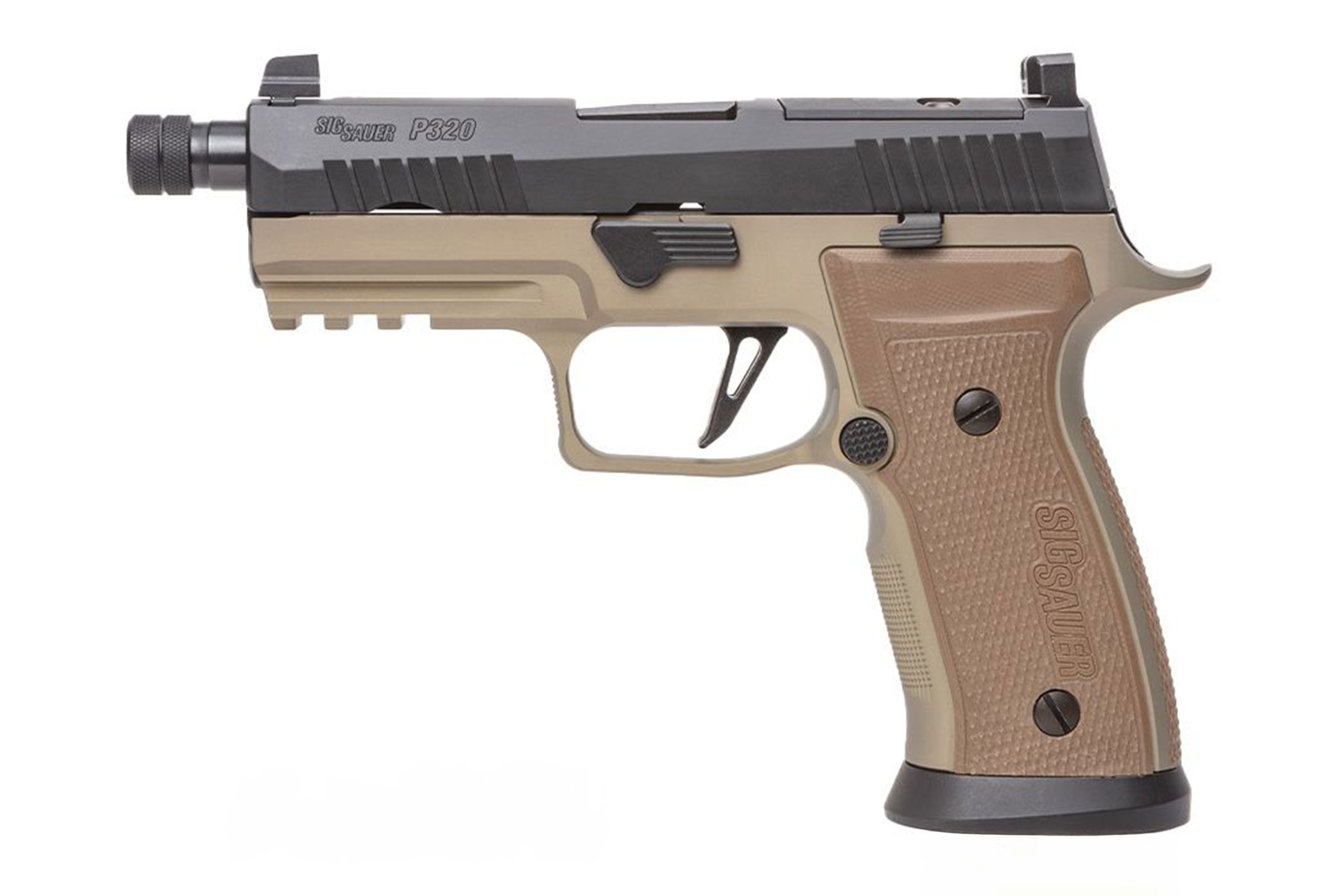 SIG SAUER P320-AXG Combat 9mm Luger - Selbstladepistole FDE