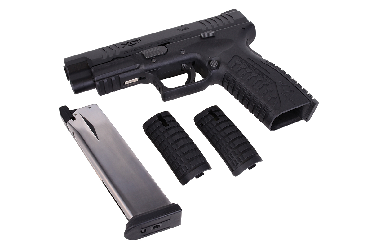 Springfield XDM Schwarz 4,5mm BB - Druckluft Co2 BlowBack