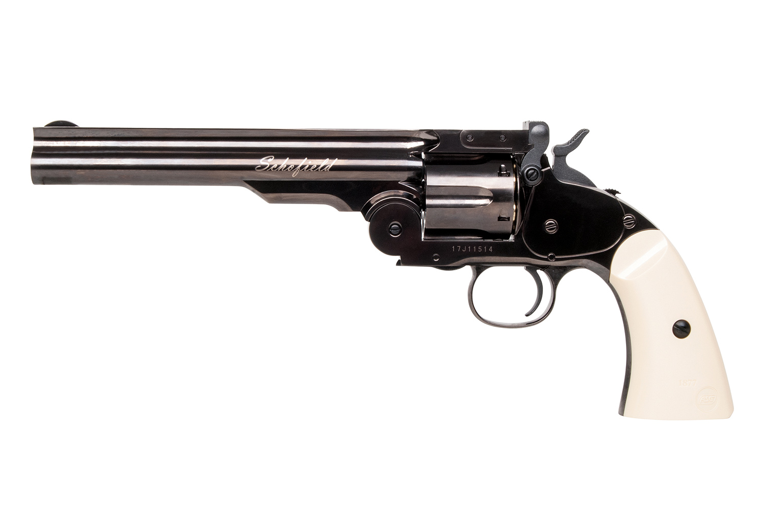 ASG Schofield 6" Steel Gray 4,5mm BB - Druckluft Co2