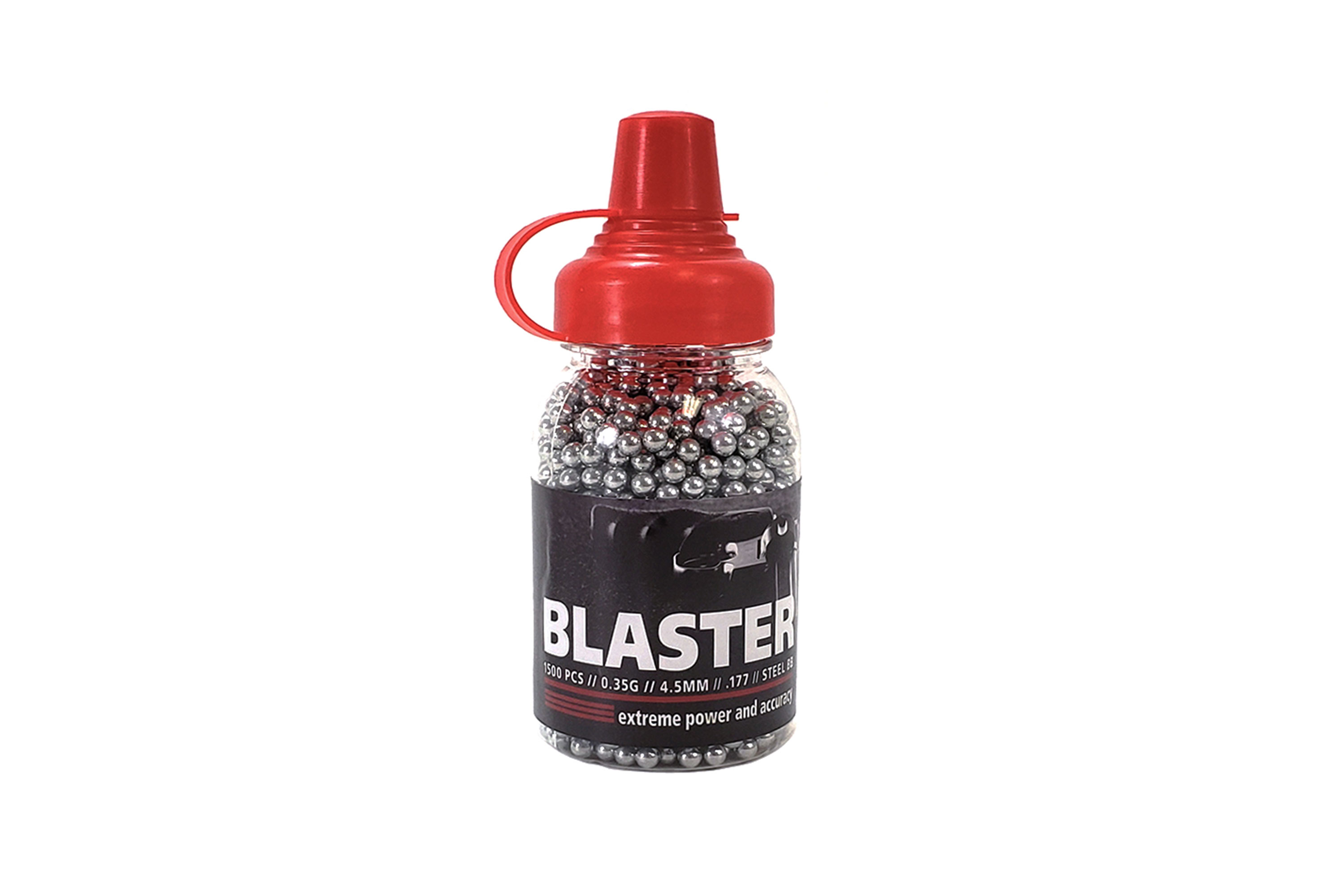 Blaster Stahl BBs 4,5mm 1.500 Stück Blaster Stahl BBs 4,5mm 1.500 Stück
