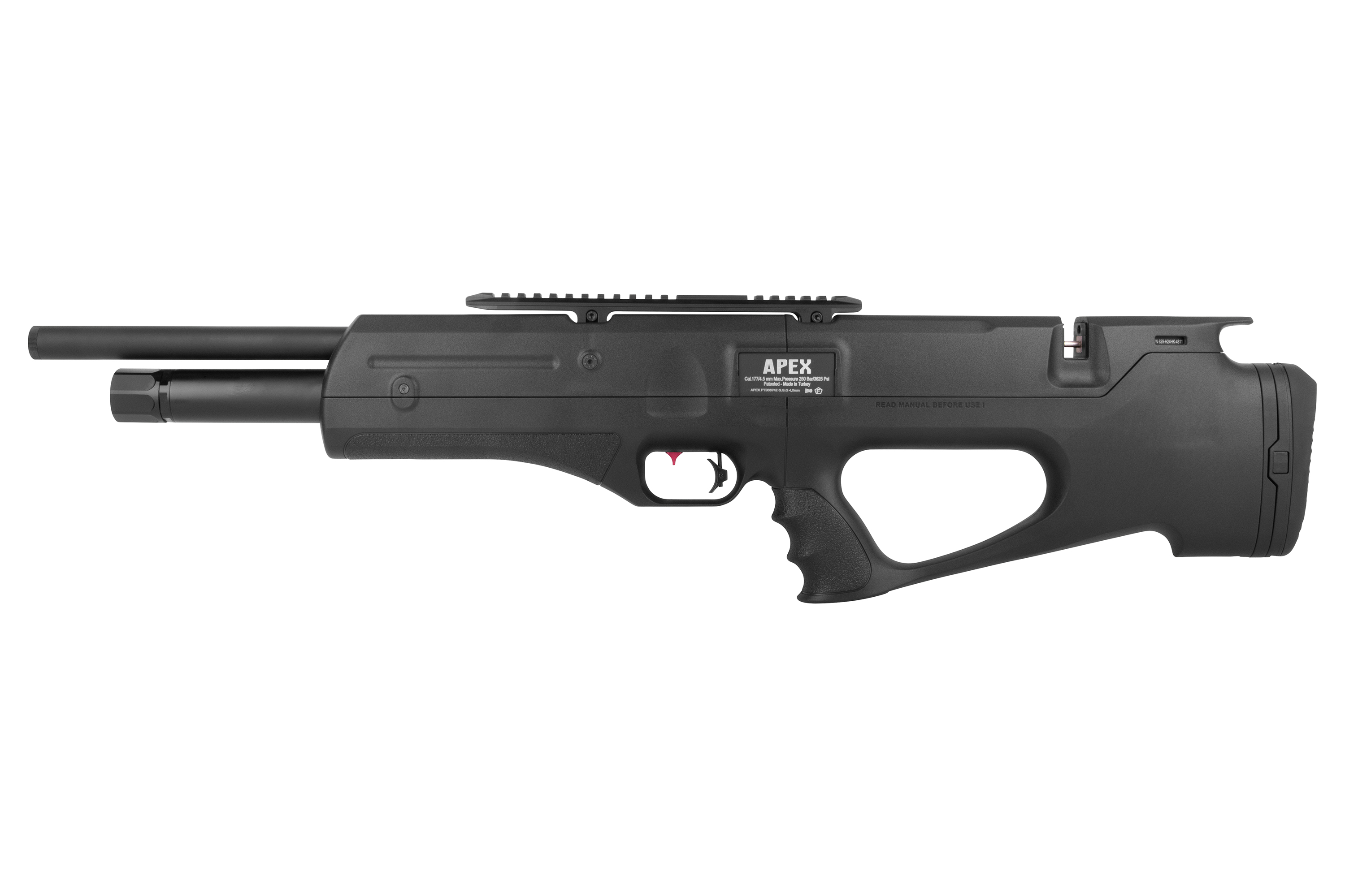 Reximex Apex Schwarz 4,5 mm - Druckluft PCP