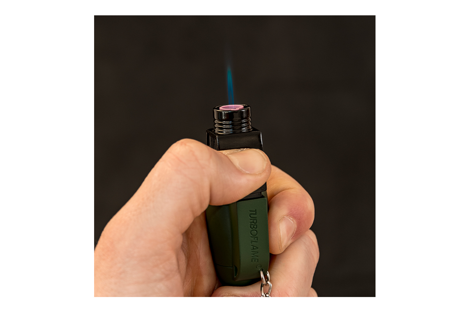 Highlander Forces Jet Feuerzeug Turboflame Lighter Single