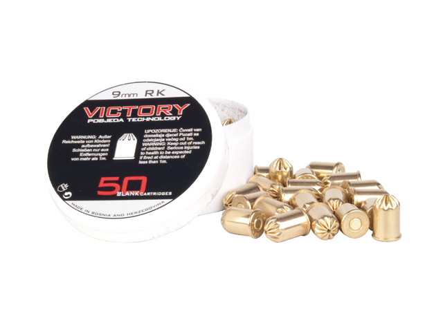 Victory Platzpatronen 9mm R. 50 Stück