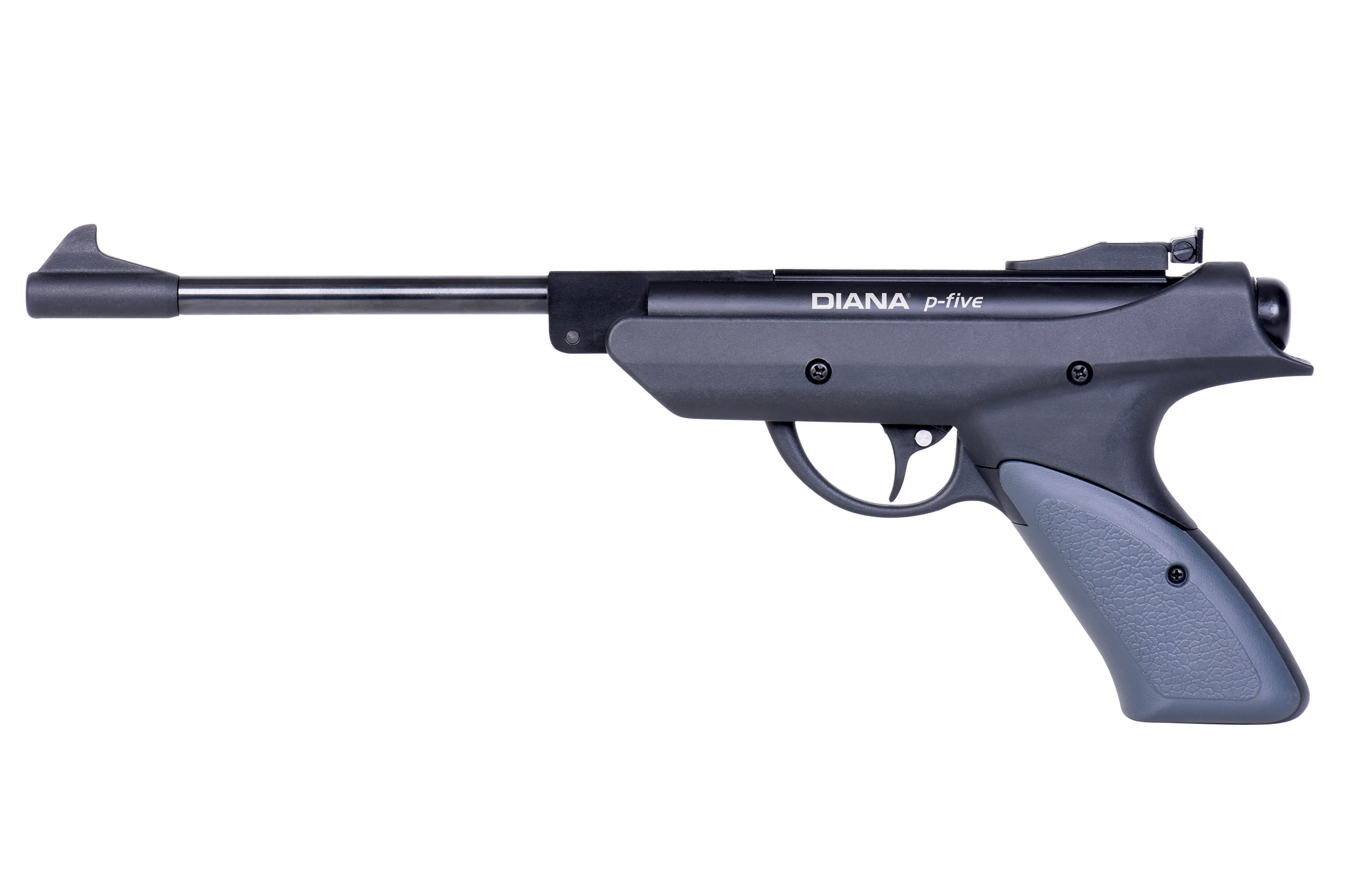 DIANA p-five Schwarz 4,5mm - Druckluft Federdruck | Knicklauf