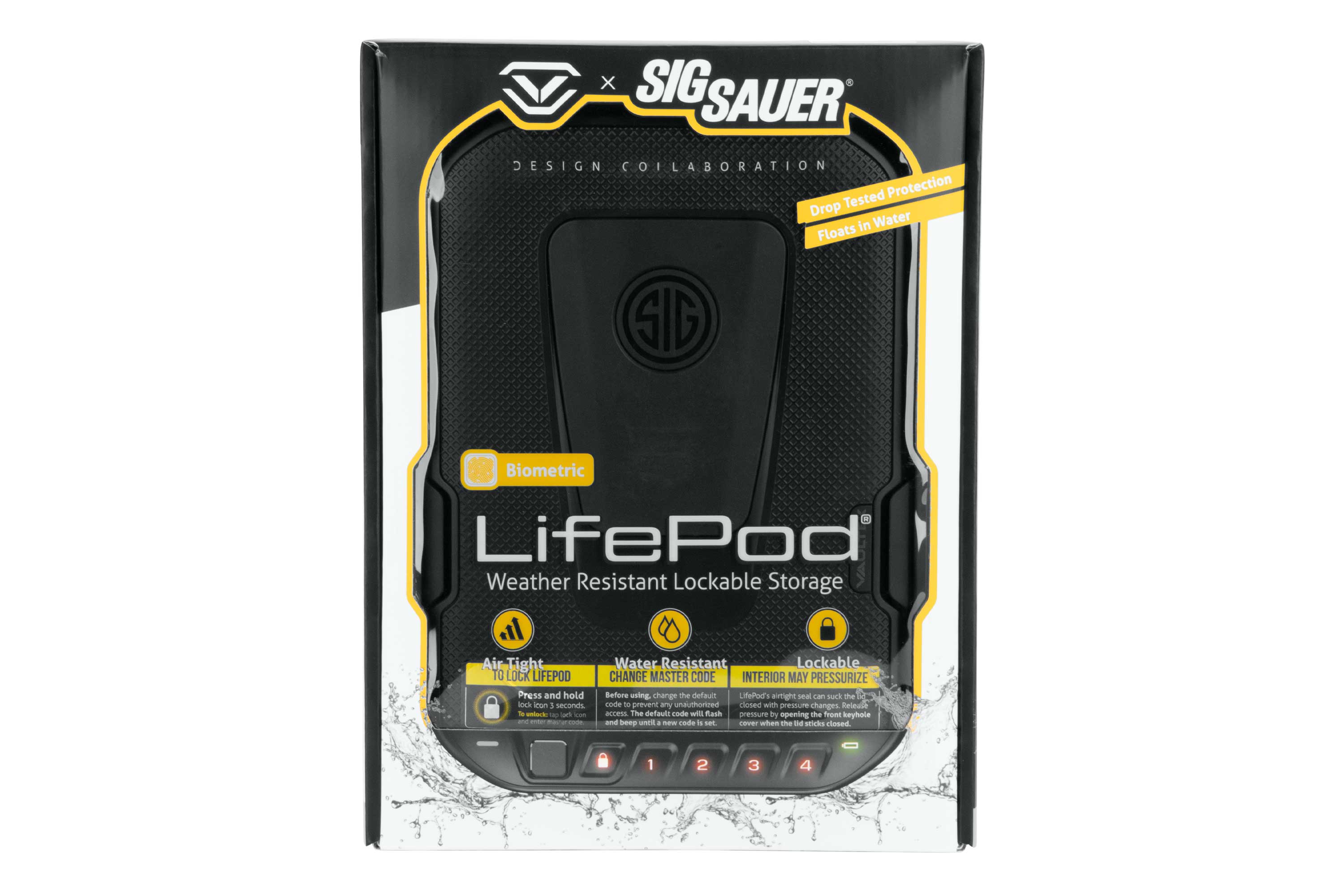 Sig Sauer VAULTEK Transportkoffer Sicherheitsbox für Pistolen LifePod 1.0