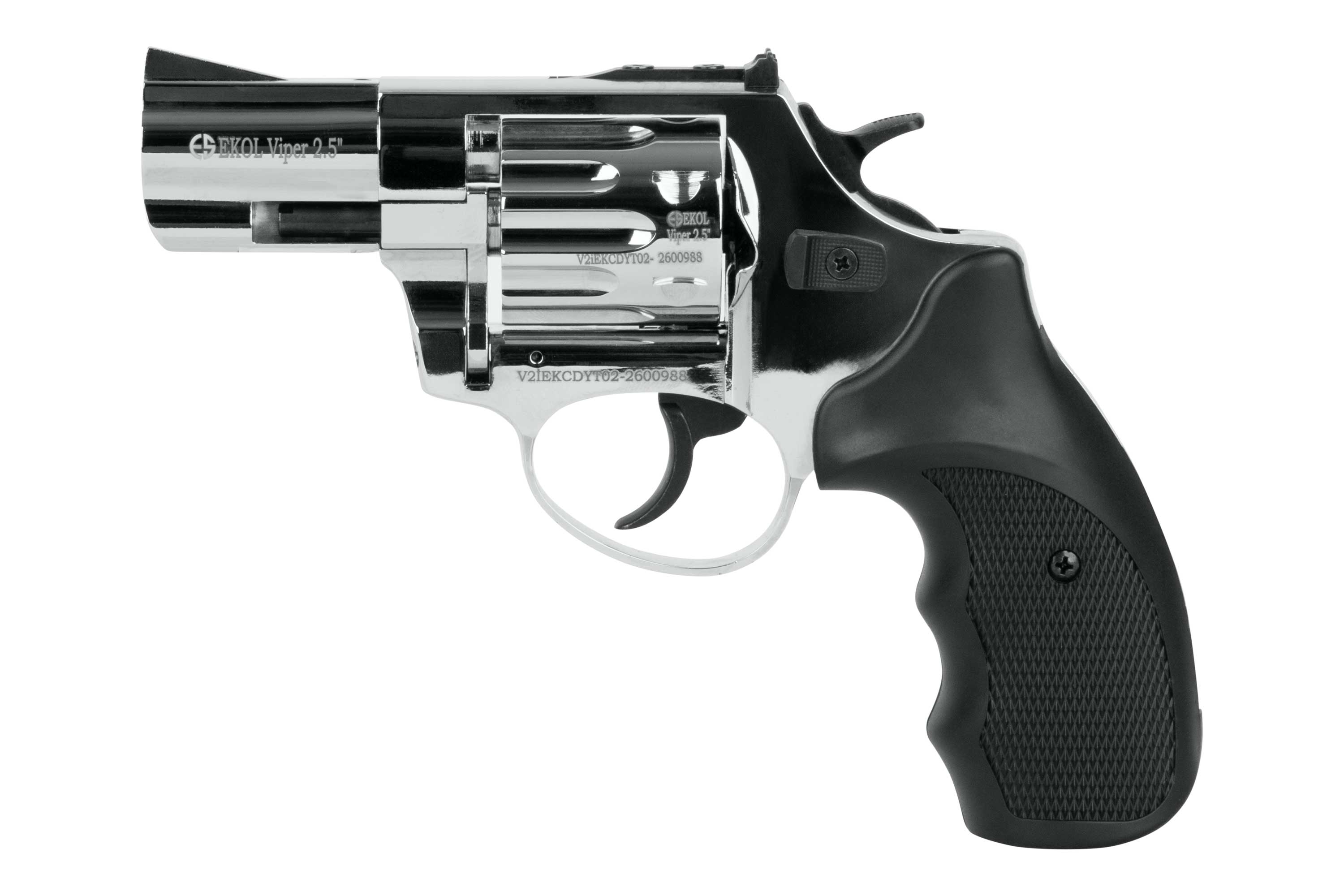 Ekol Viper 2,5'' Chrom 9mm R. - Gas-Signal