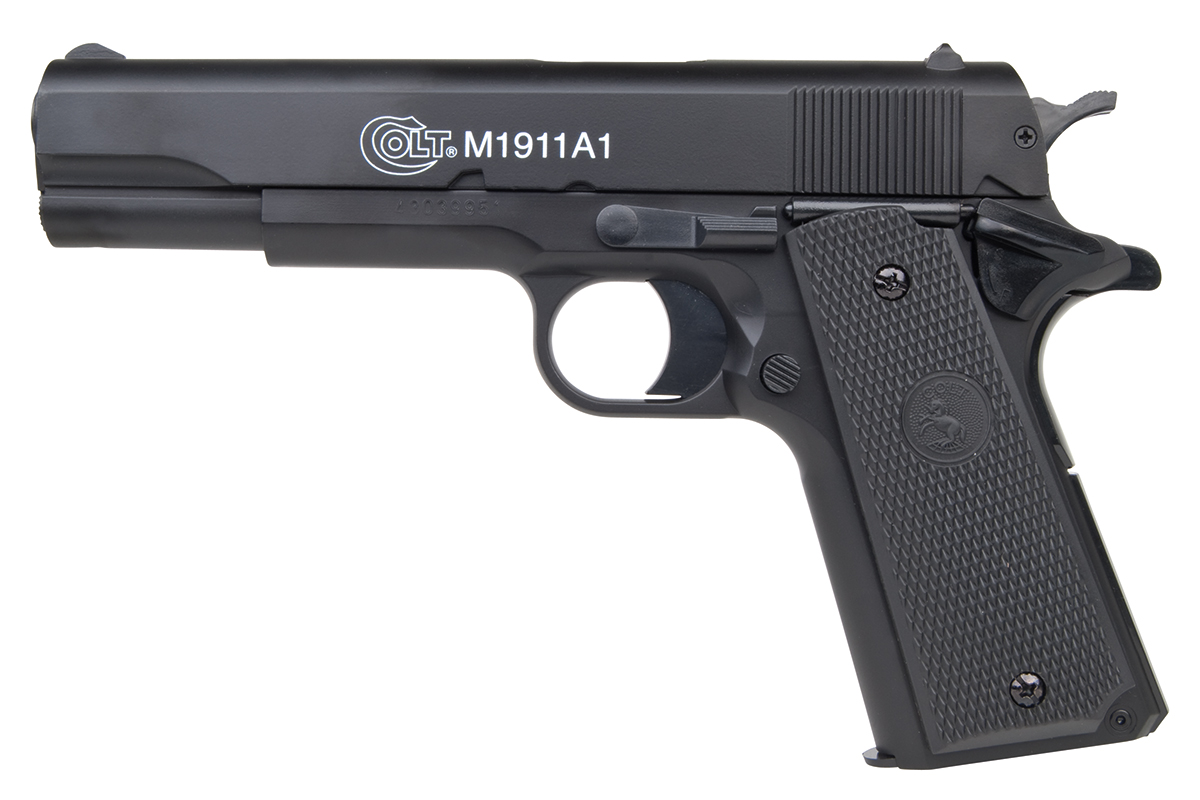 Colt 1911 H.P.A. Schwarz 6mm - Airsoft Federdruck