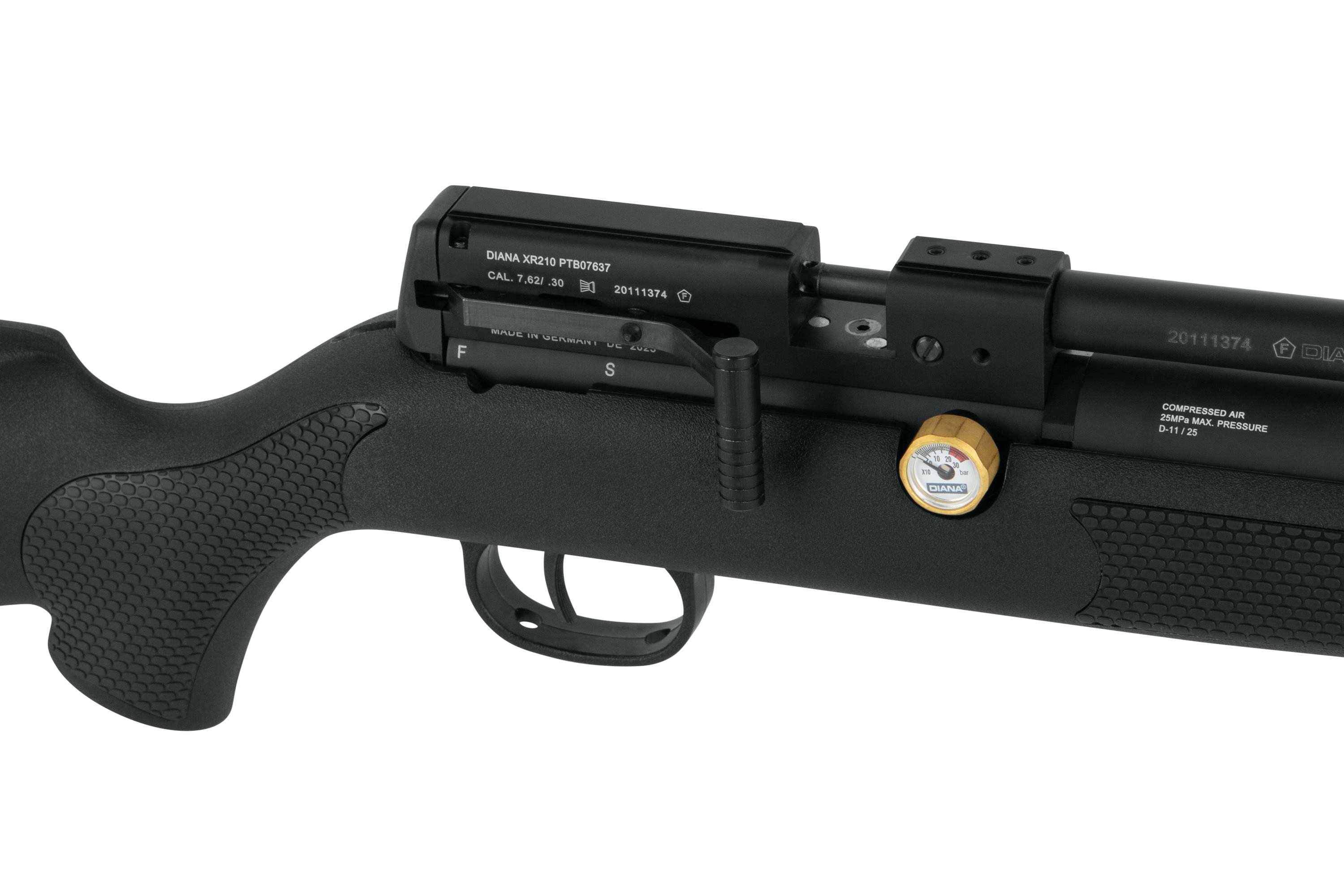 DIANA XR210 Schwarz 7,62mm - Druckluft Pressluft | PCP