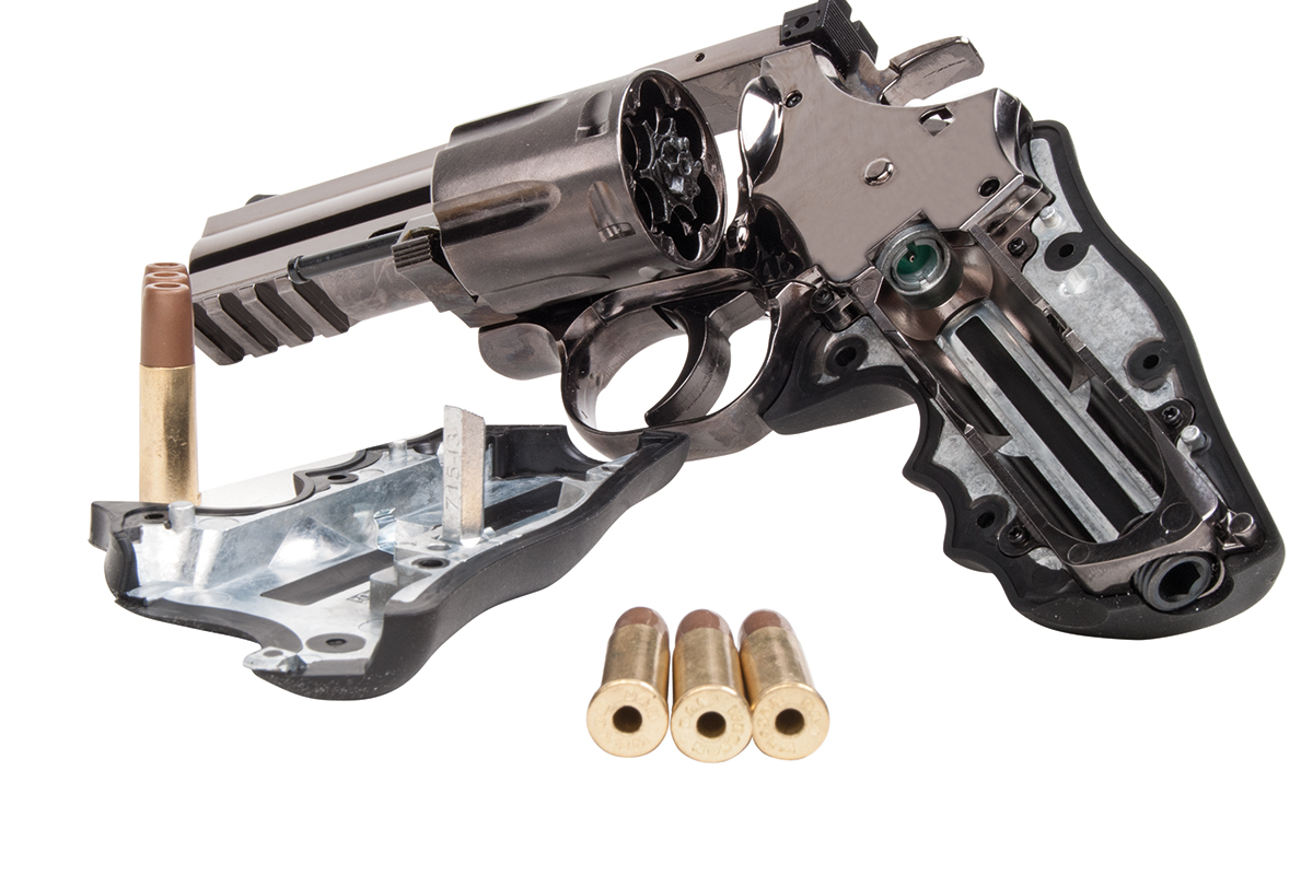 Dan Wesson 715 4" Stahlgrau 4,5mm BB - Druckluft Co2