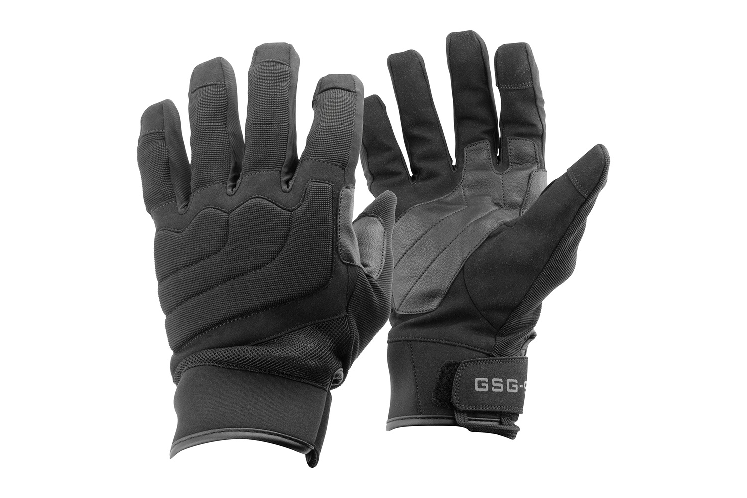 GSG-9 CR2 CRTS2 Einsatzhandschuh mit Leder - Schießhandschuh