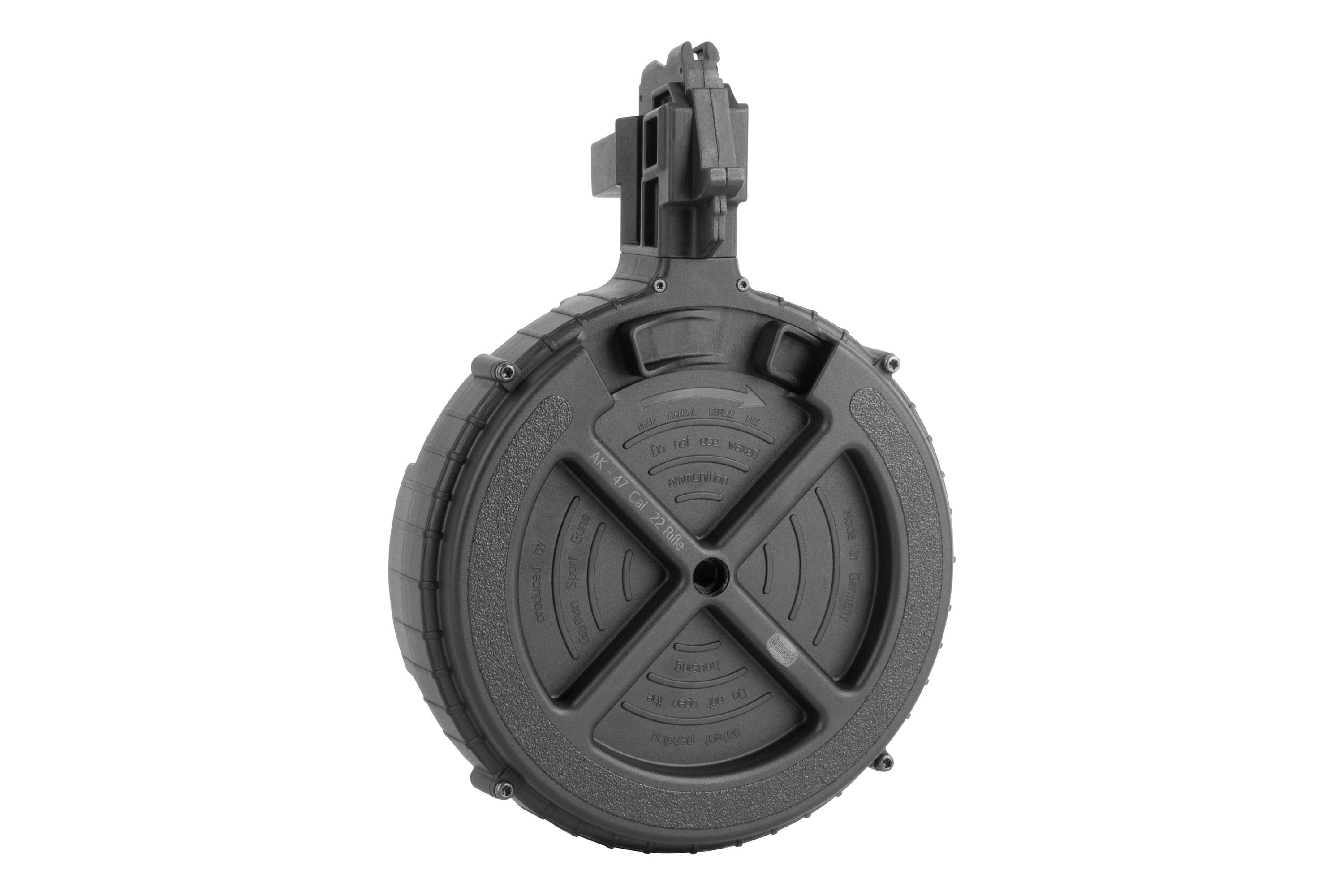 Mauser AK47 Omega Trommelmagazin 110 Schuss .22lr - Firearms Mauser AK47 Omega Trommelmagazin 110 Schuss .22lr - Firearms