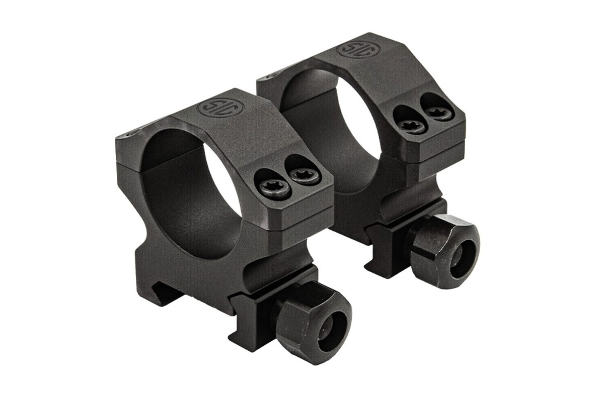 Sig Sauer ALPHA1 Aluminium Montageringe | 34 mm | hoch Sig Sauer ALPHA1 Aluminium Montageringe | 34 mm | hoch