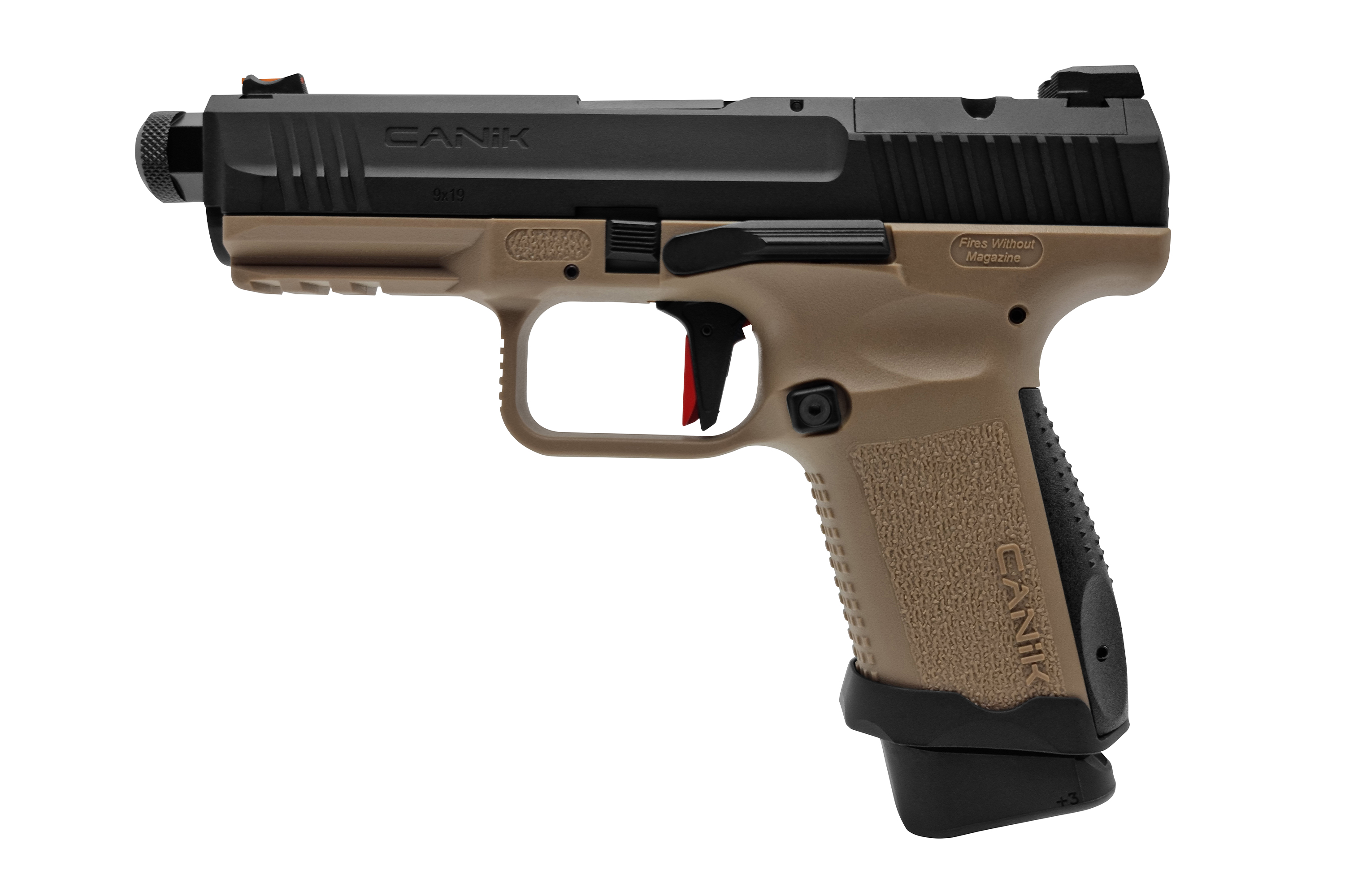Canik TP 9 Elite Combat Bicolor 6mm - Airsoft Gas BlowBack Canik TP 9 Elite Combat Bicolor 6mm - Airsoft Gas BlowBack